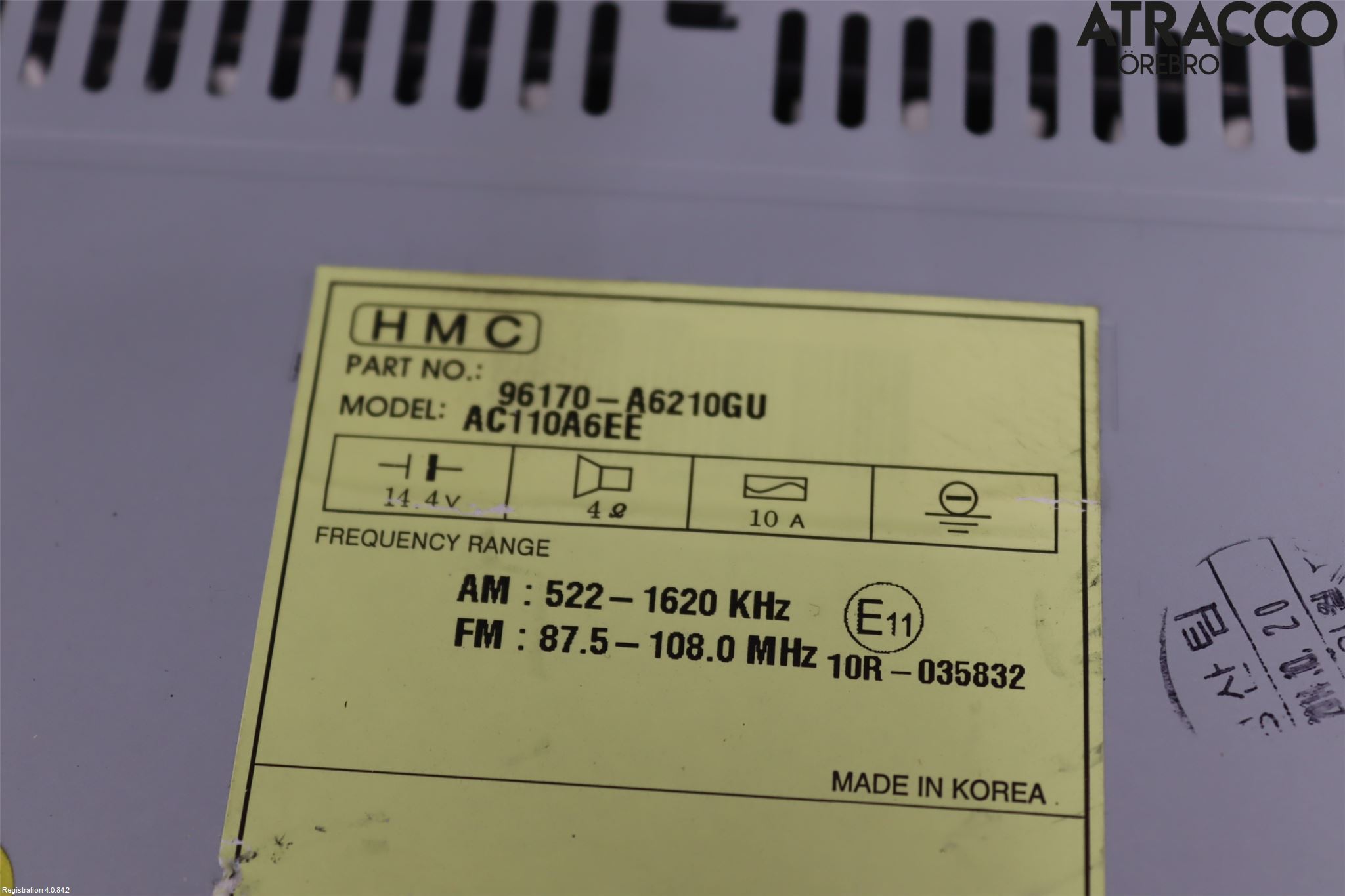 Hyundai i30 GD 13-17 Stereo Radio