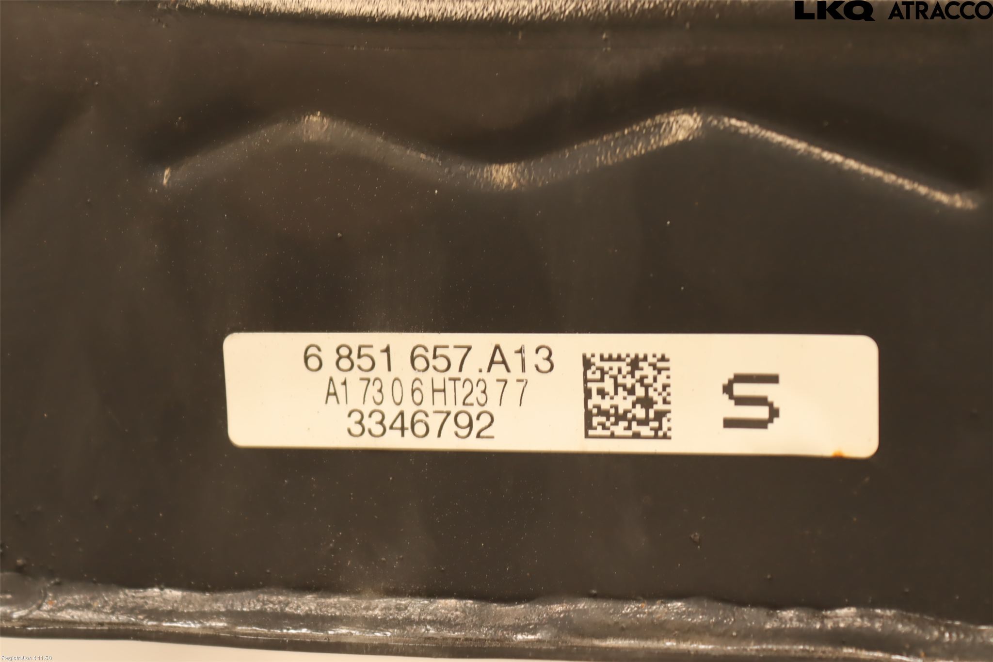 BMW 3 F30/F31/F80 12-19 Bakaksel Feste Travers-Ramme