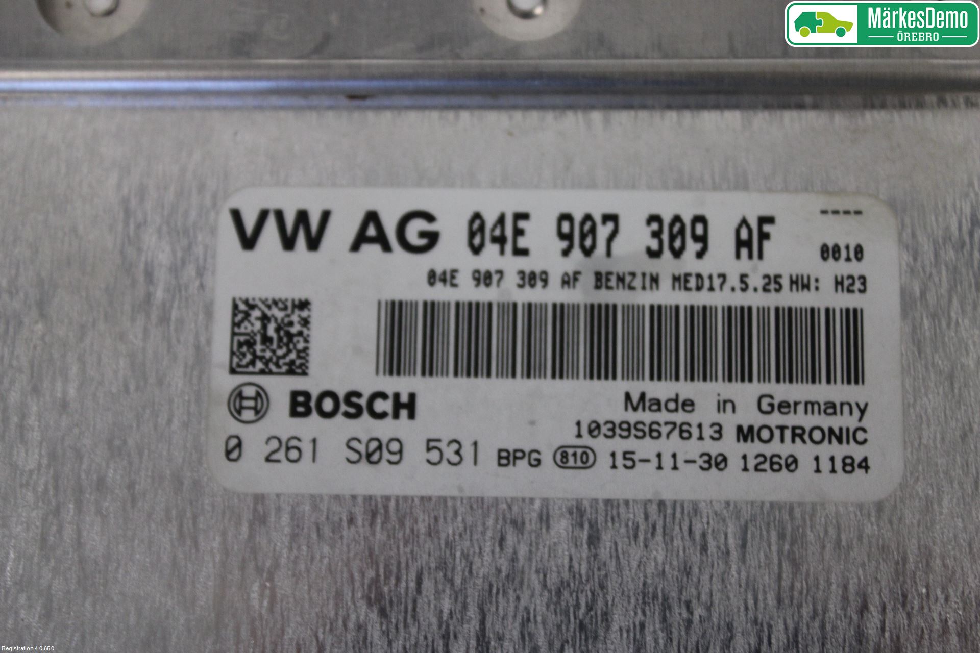 Volkswagen VW POLO 10-17 Styreenhet Innsprøytning