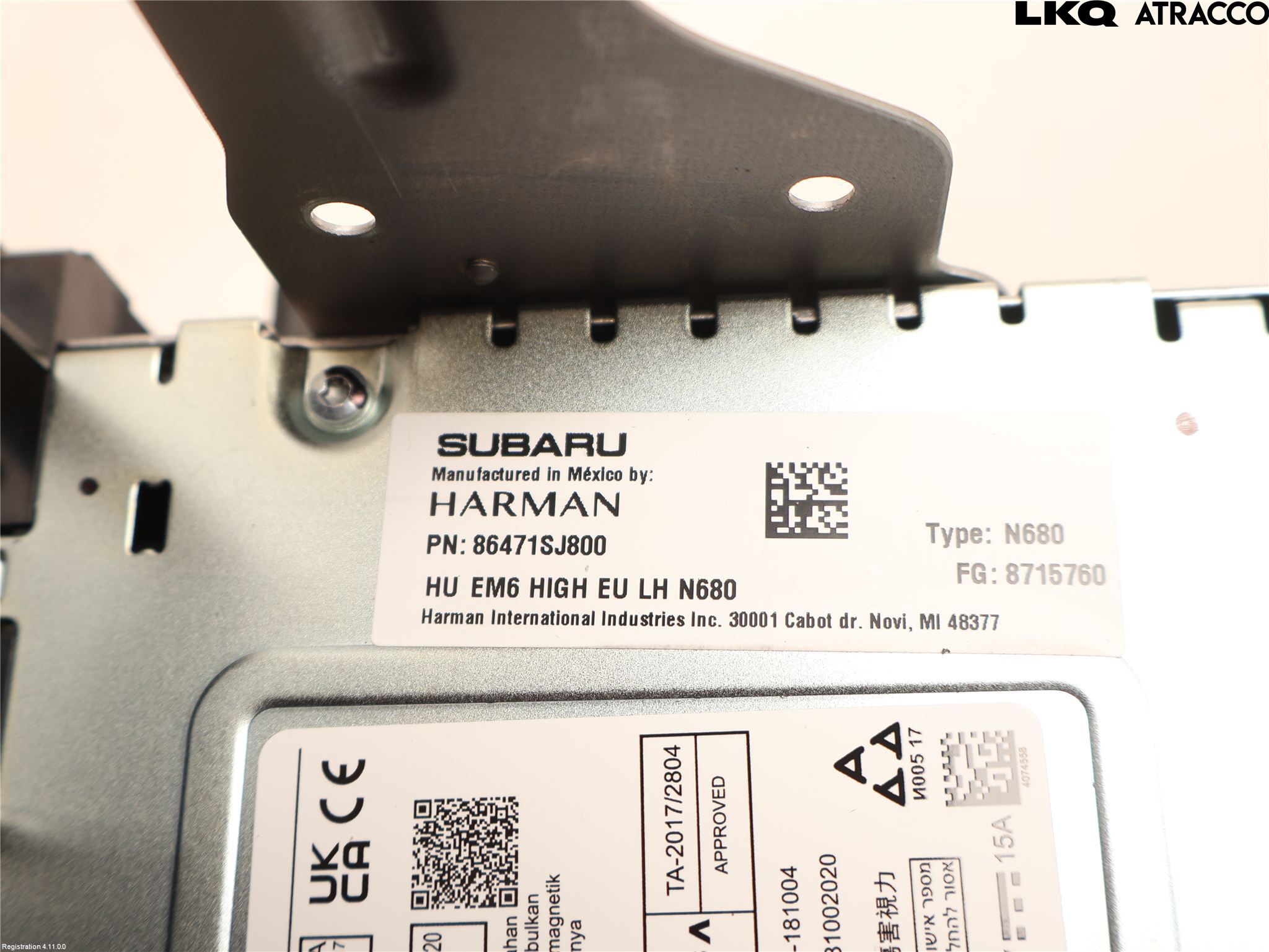 Subaru FORESTER SK 19- Gps Navigator