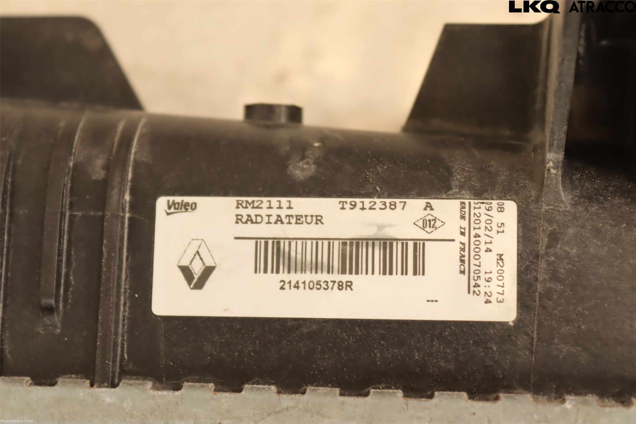 Renault MEGANE III 09-15 Radiator Manuell
