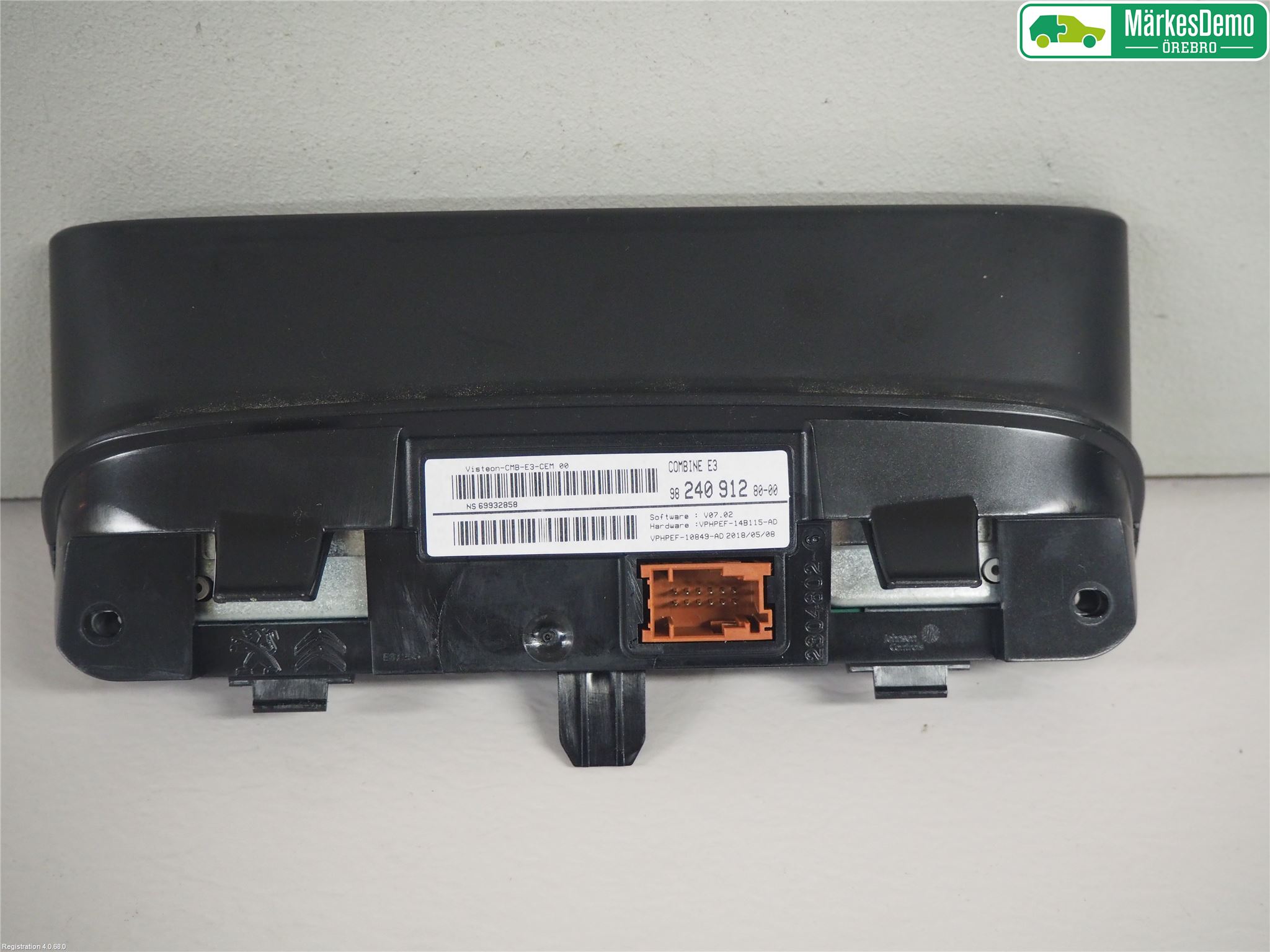 Citroen C4 CACTUS 14-20 Instr Kombinert