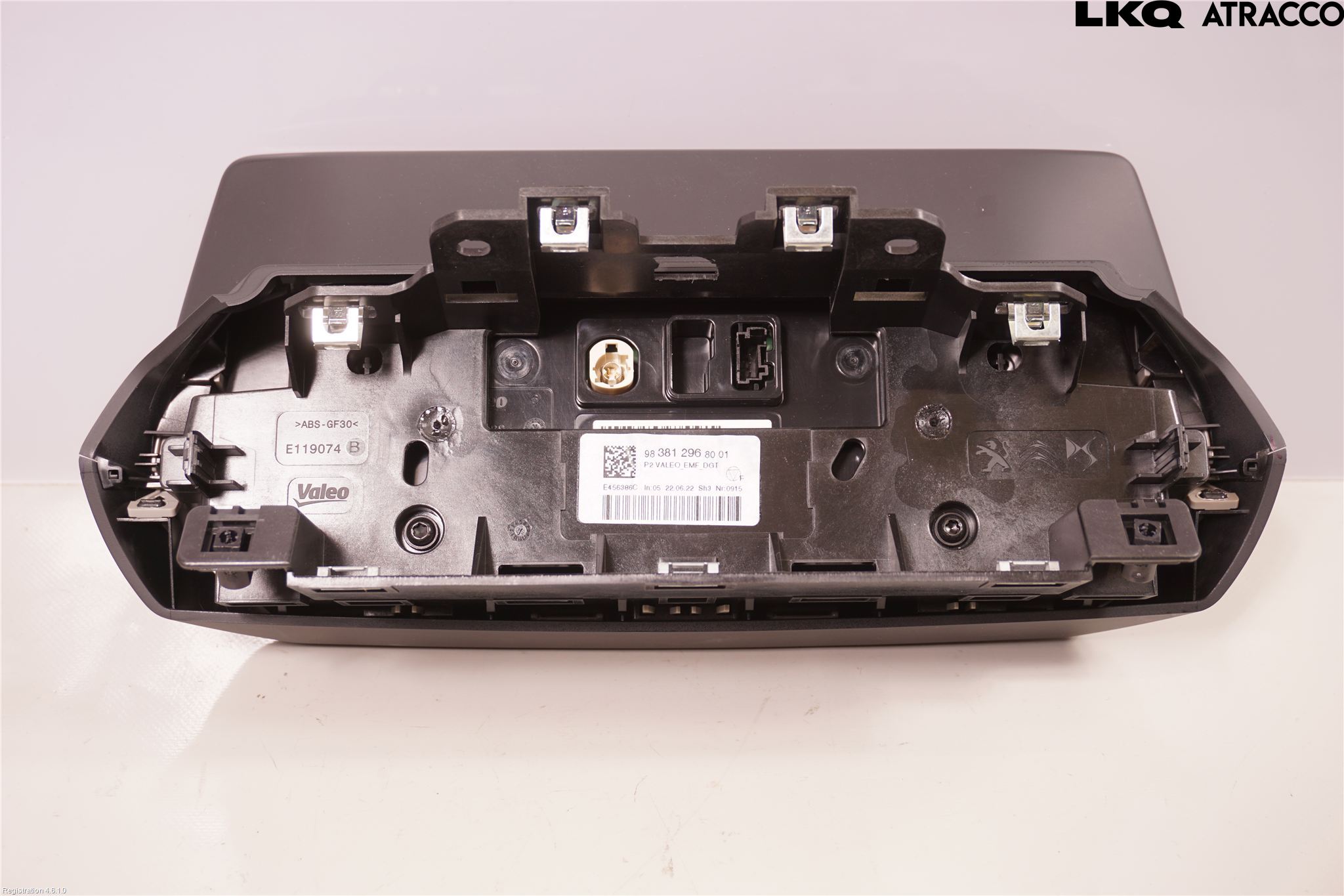 Peugeot 208/E-208 20- Instr Skjerm Dvd-Gps-Ac-Tlf