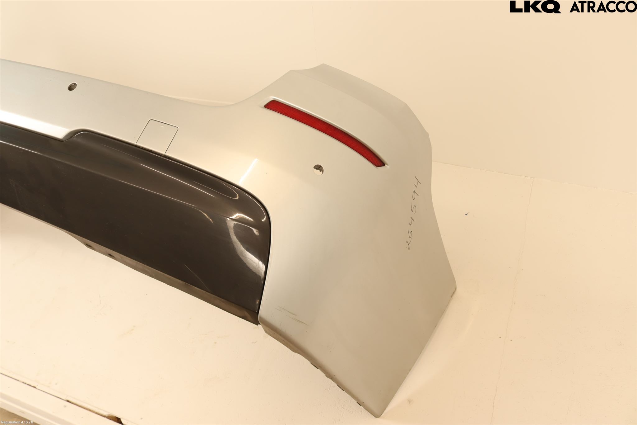 BMW 5 F10/F11/F18 09-17 Støtfanger Bak Overtrekk