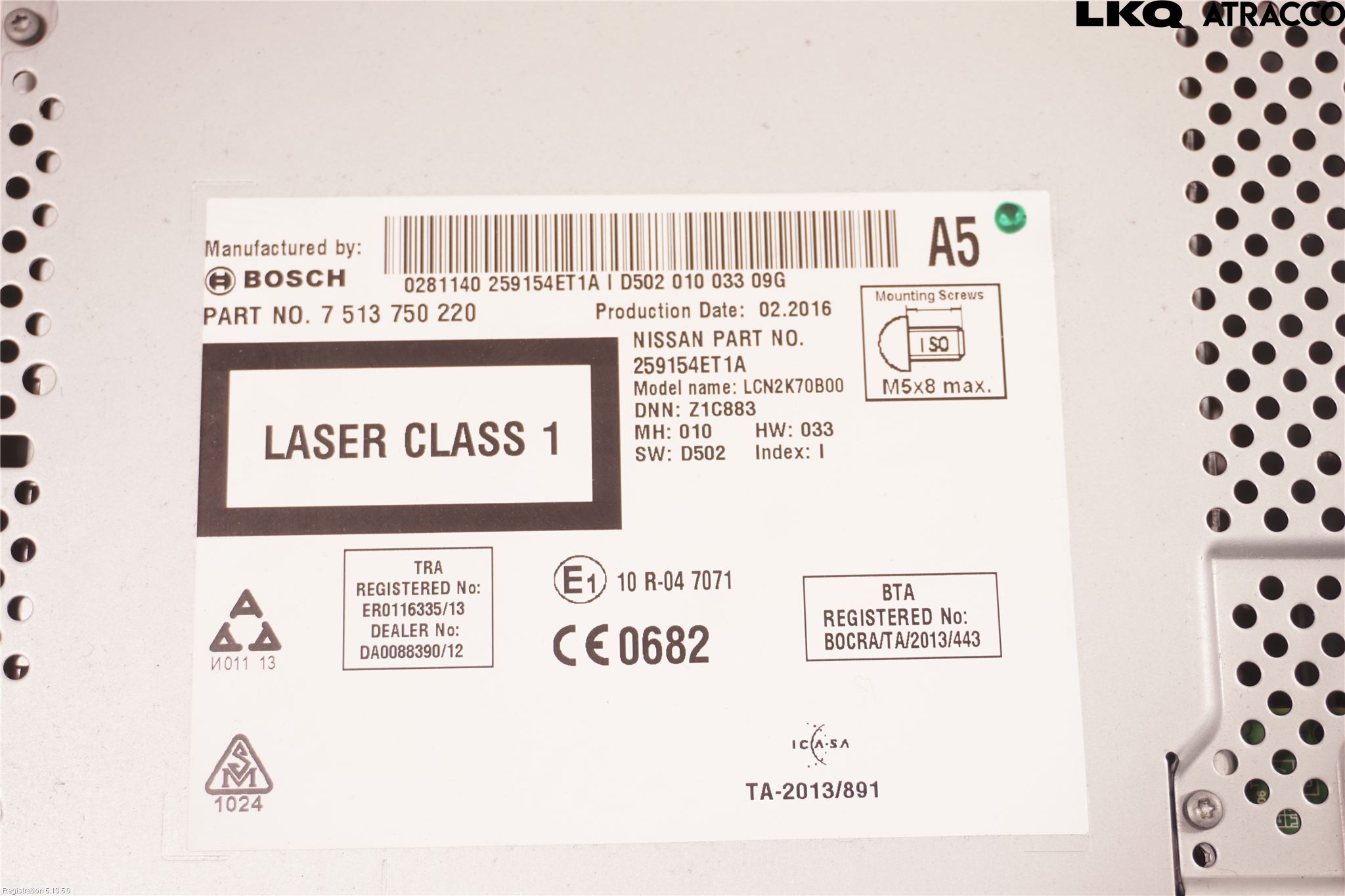 Nissan QASHQAI 14-17 Gps Navigator