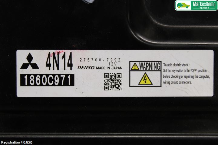 Mitsubishi OUTLANDER 13-21 Styreenhet Innsprøytning