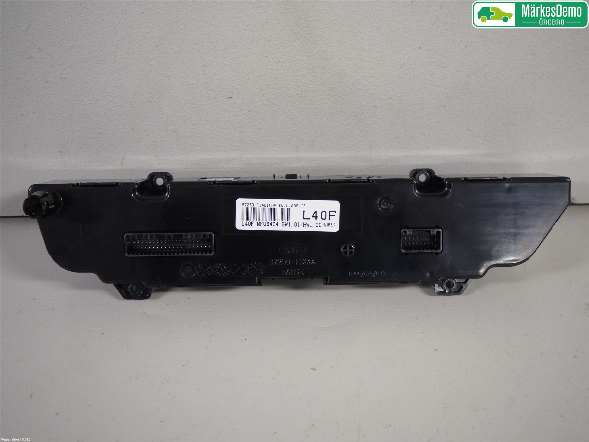 Kia SPORTAGE (QL) 16-21 Varme Ac Betjening-Display