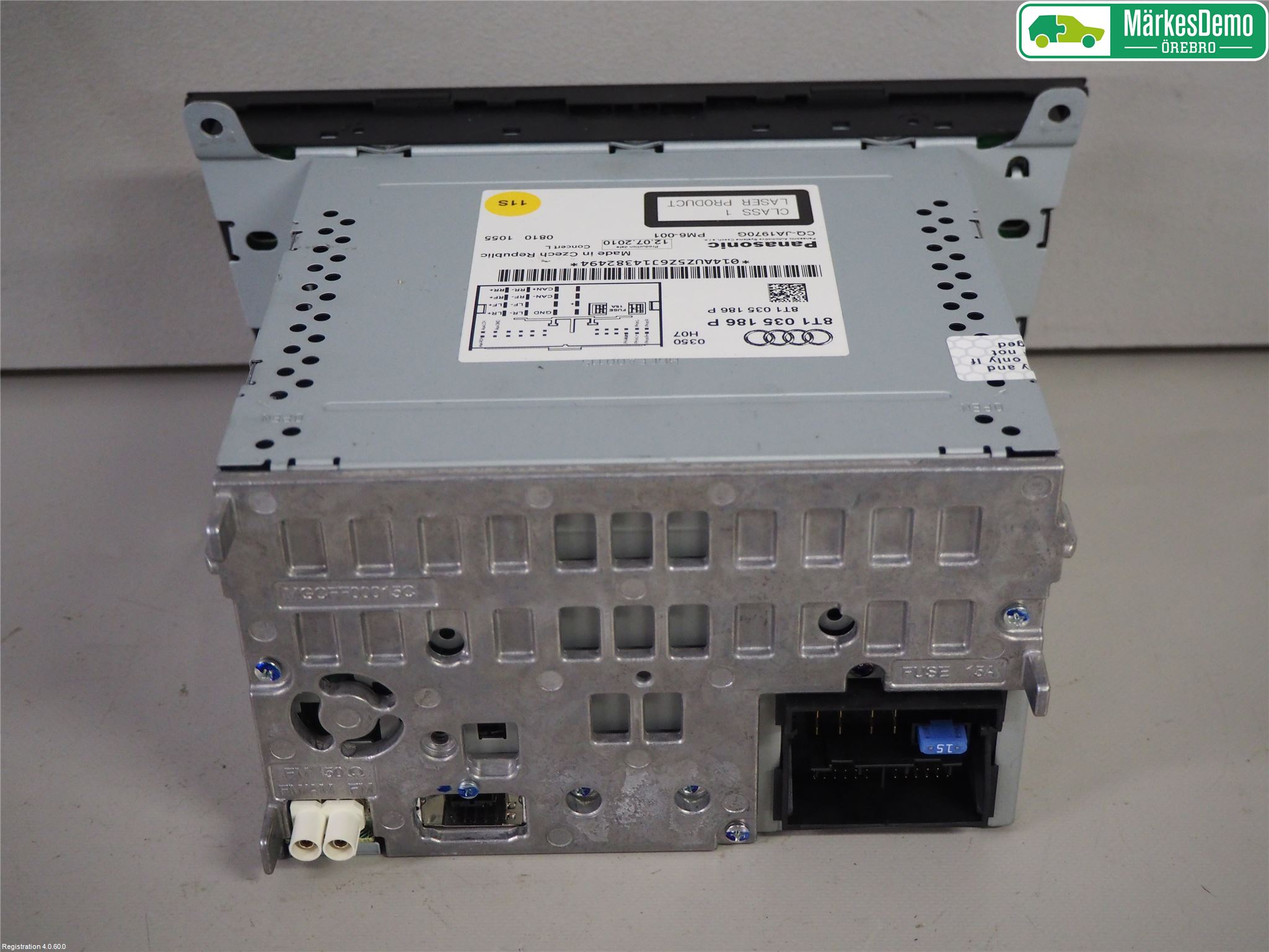 Audi A5 07-16 Stereo Radio Med Cd