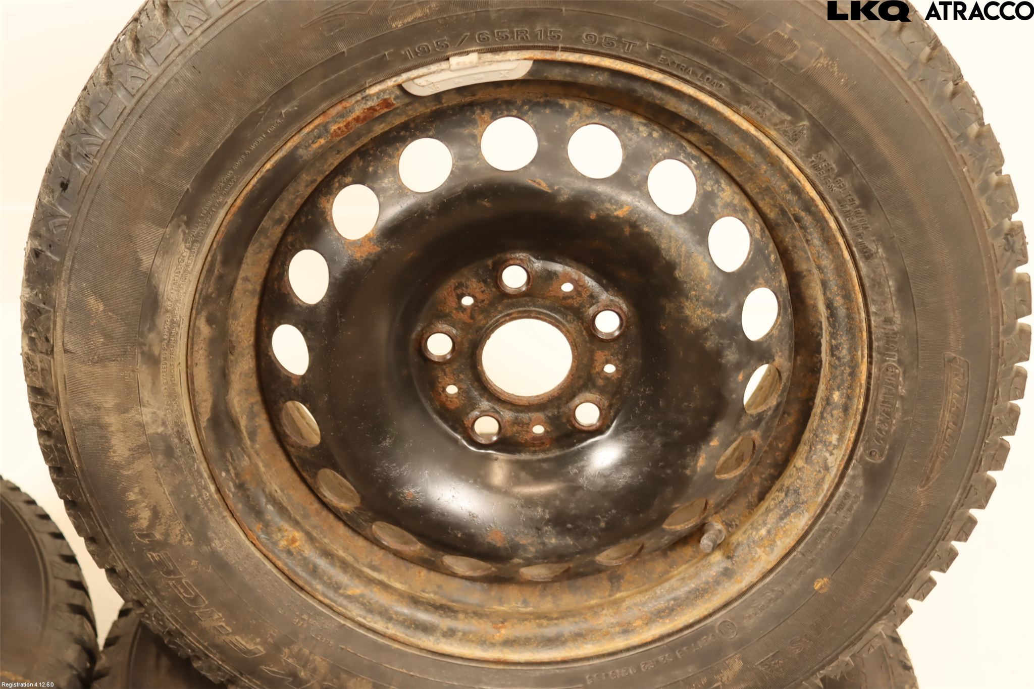 Volkswagen VW CADDY 16-20 Dekk Vinter På Stål Felg 4Stk