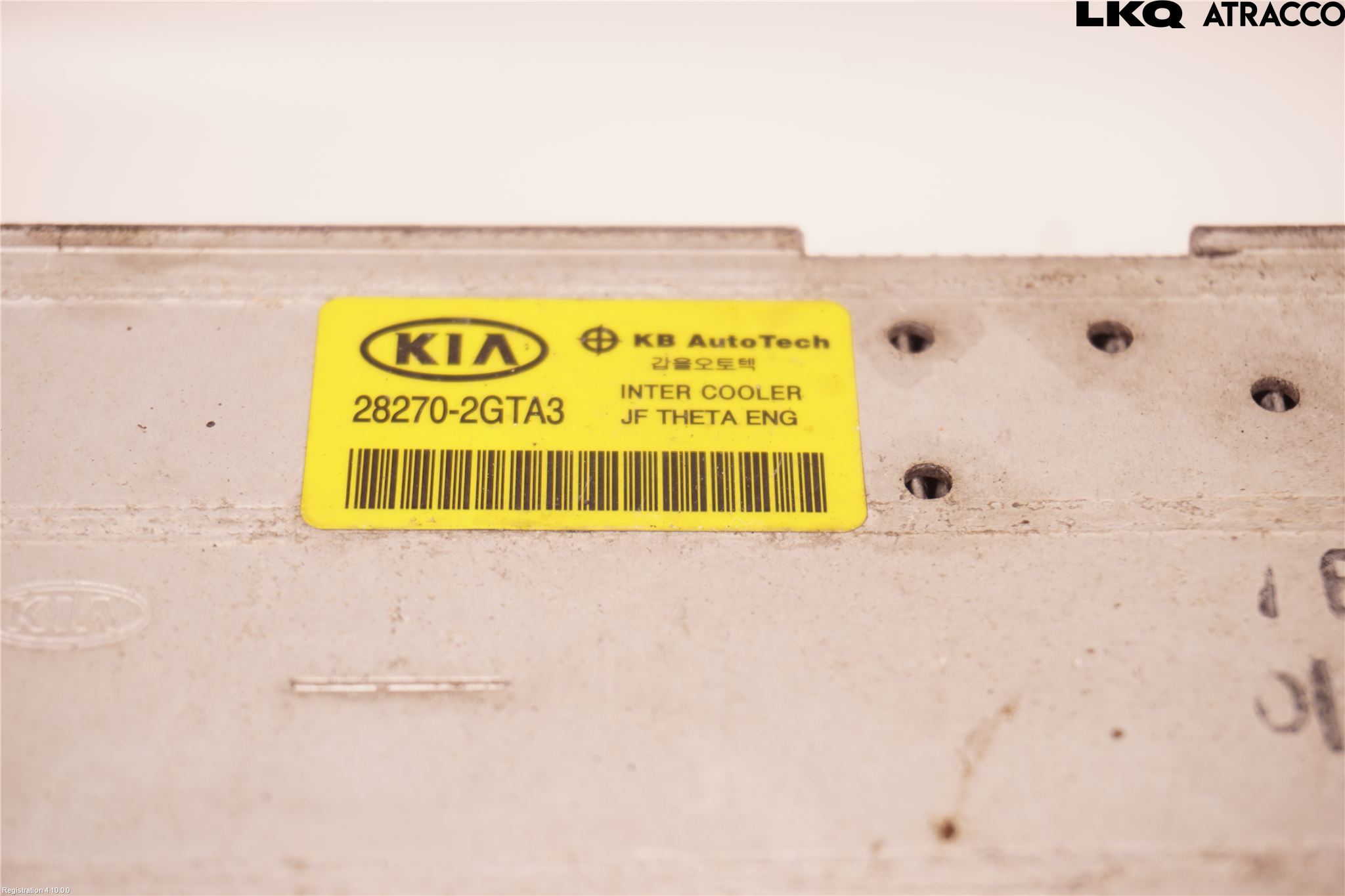 Kia OPTIMA 16-20 Intercooler Radiator