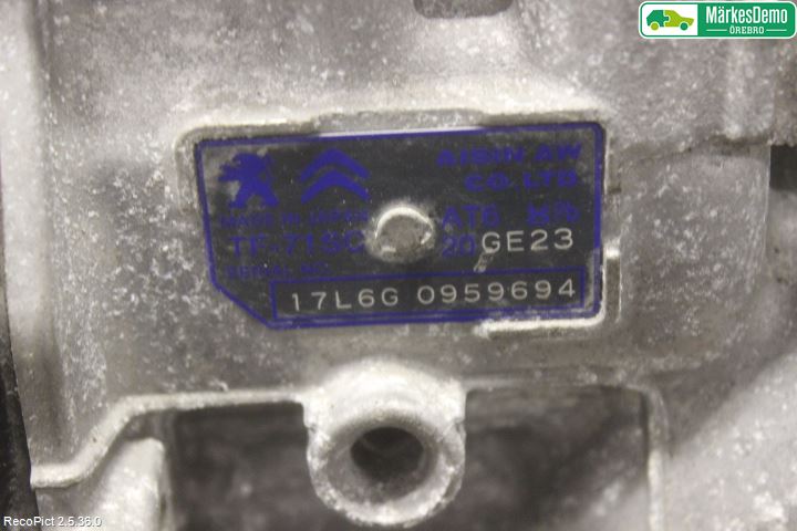 Peugeot 308 14-21 Gearkasse Automat