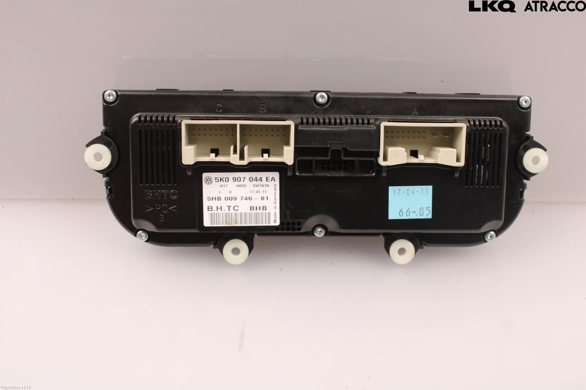 Volkswagen VW PASSAT 11-14 Varme Ac Betjening-Display