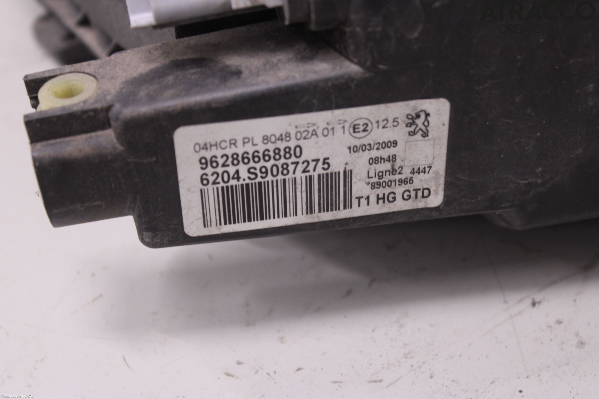 Peugeot 206 98-09 Frontlykt Venstre