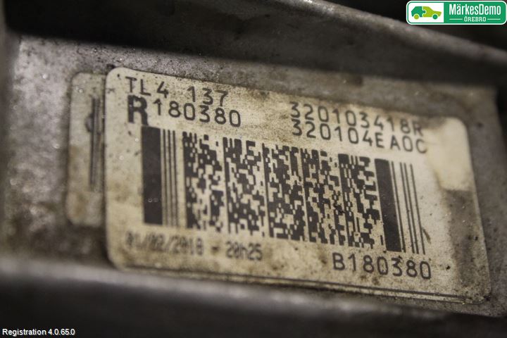 Nissan QASHQAI 17-21 Gearkasse 6 Trinn