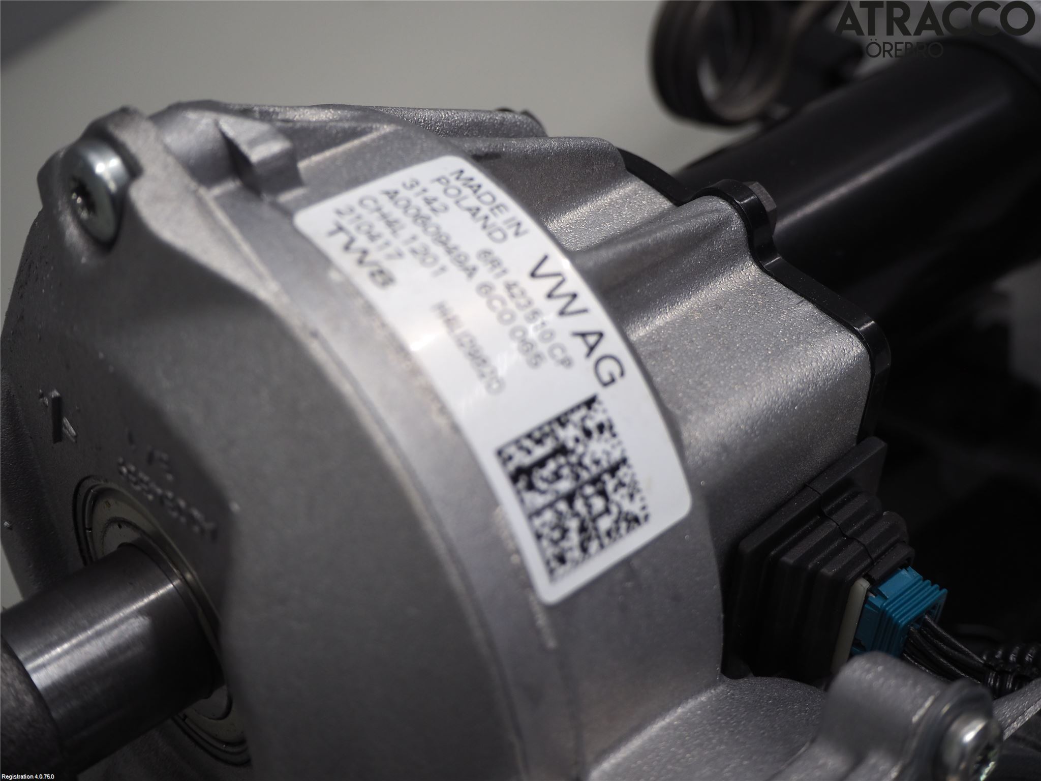 Audi A1/S1 11-18 Rattakselaggregat Innebygd Servo