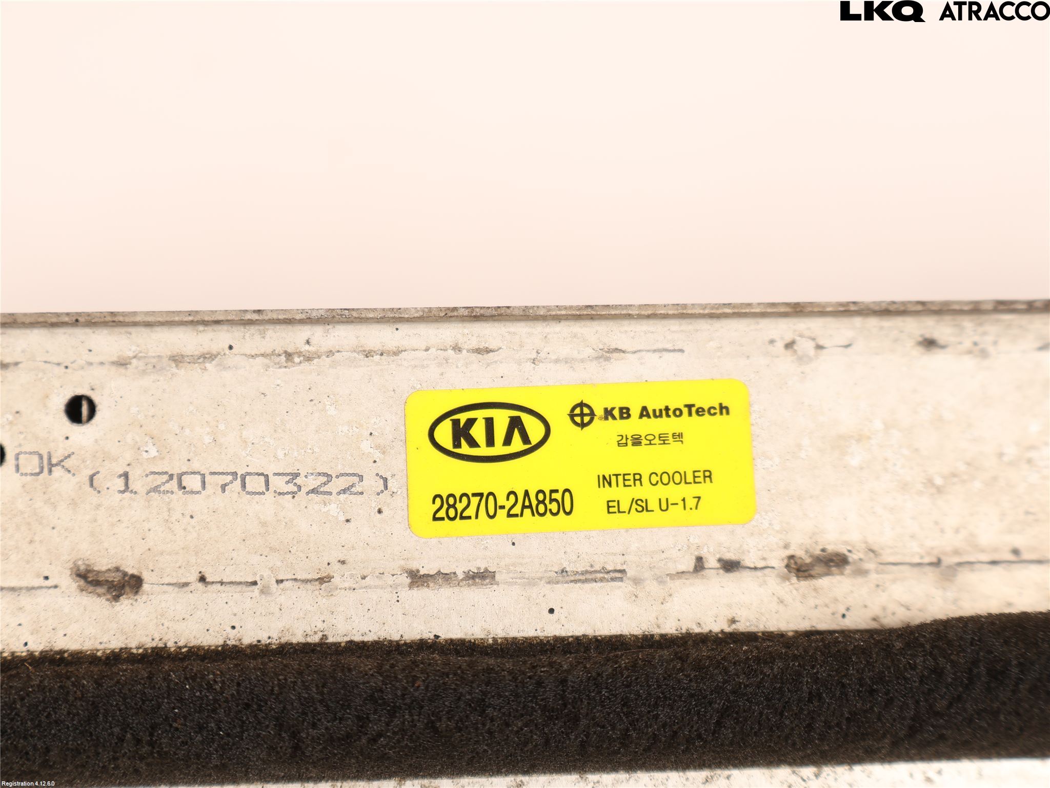 Kia SPORTAGE (SL) 11-15 Intercooler Radiator