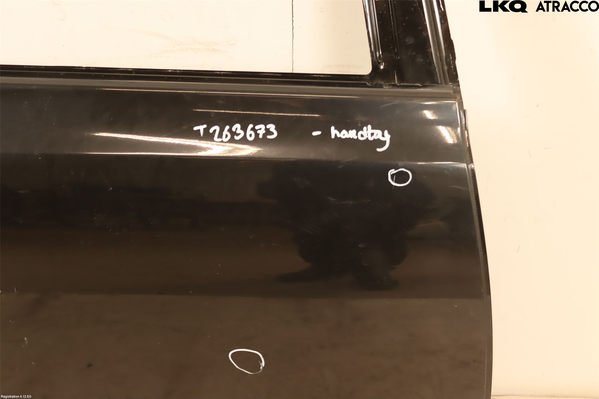 Volkswagen VW GOLF VI 09-13 Dør 4D Bak Høyre