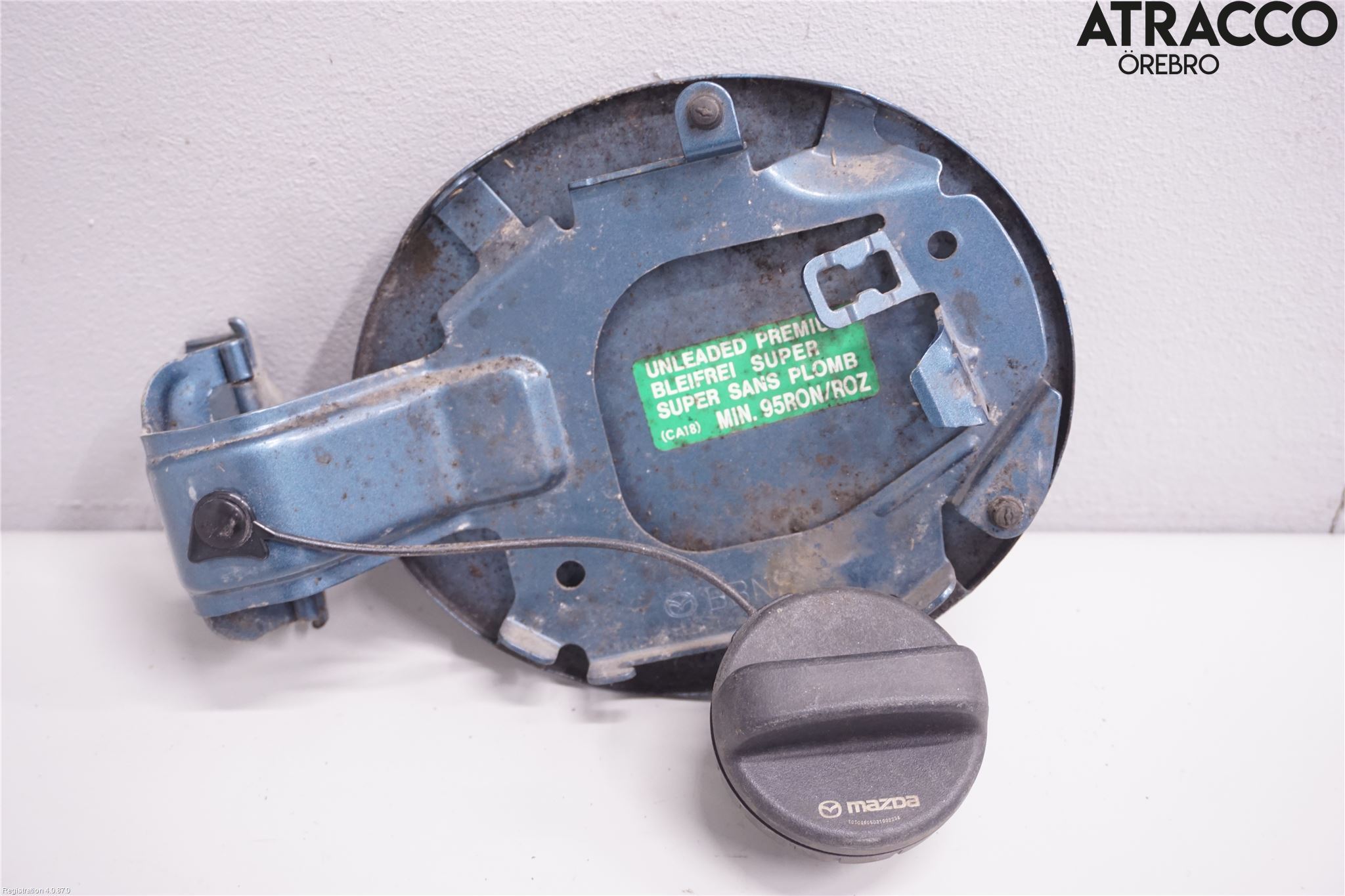 Mazda 3 II 09-13 Drivstoff Tankluke
