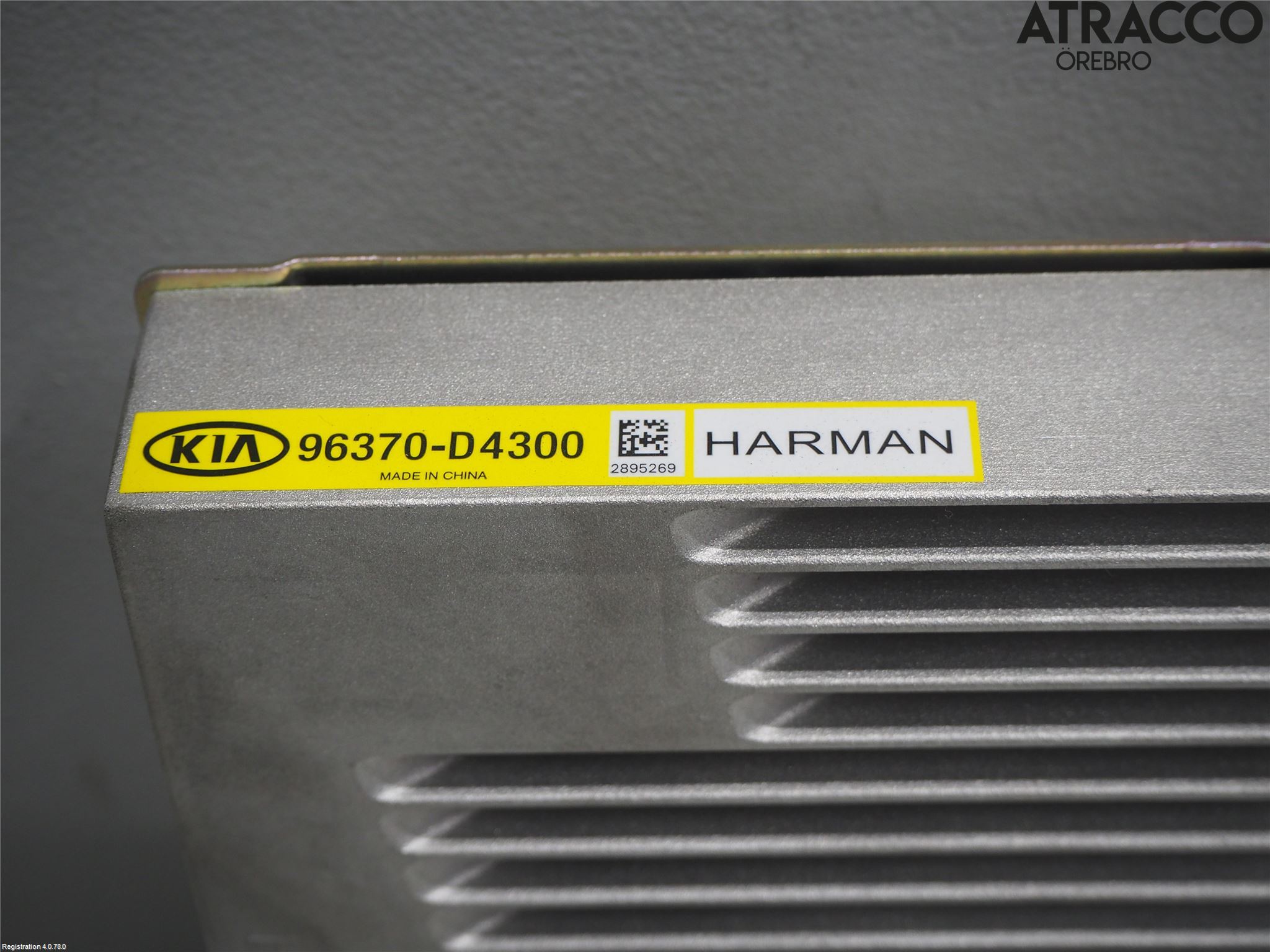 Kia OPTIMA 16-20 Stereo Forsterker
