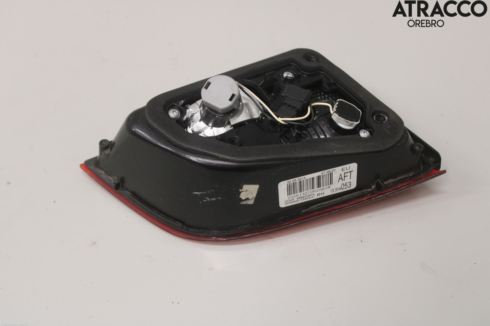Opel ASTRA J 10-15 Baklykt Høyre  På Luke(Indre)