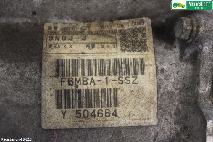 Mitsubishi ASX 10-22 Gearkasse 6 Trinn
