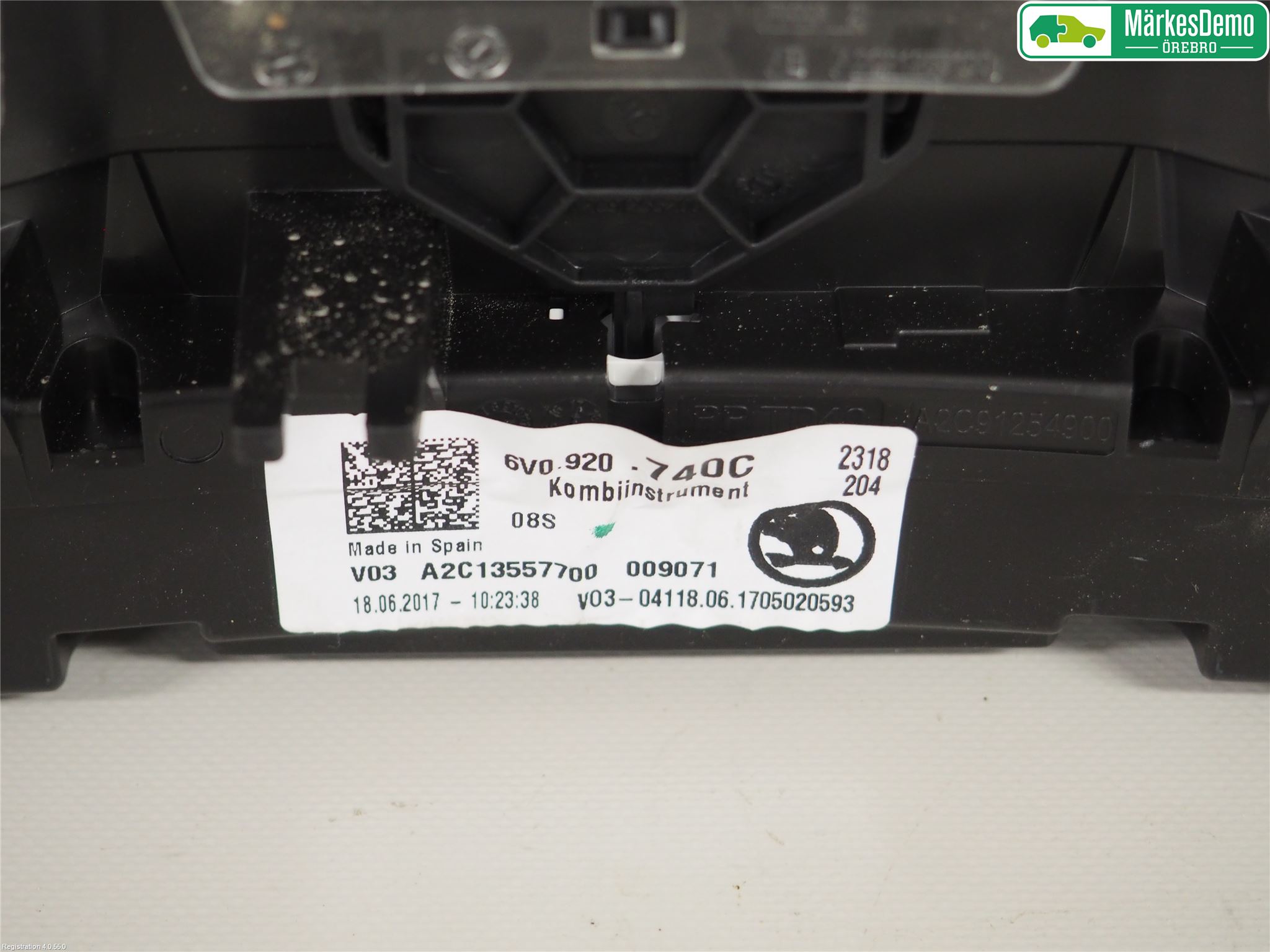 Skoda FABIA 15-21 Instr Kombinert