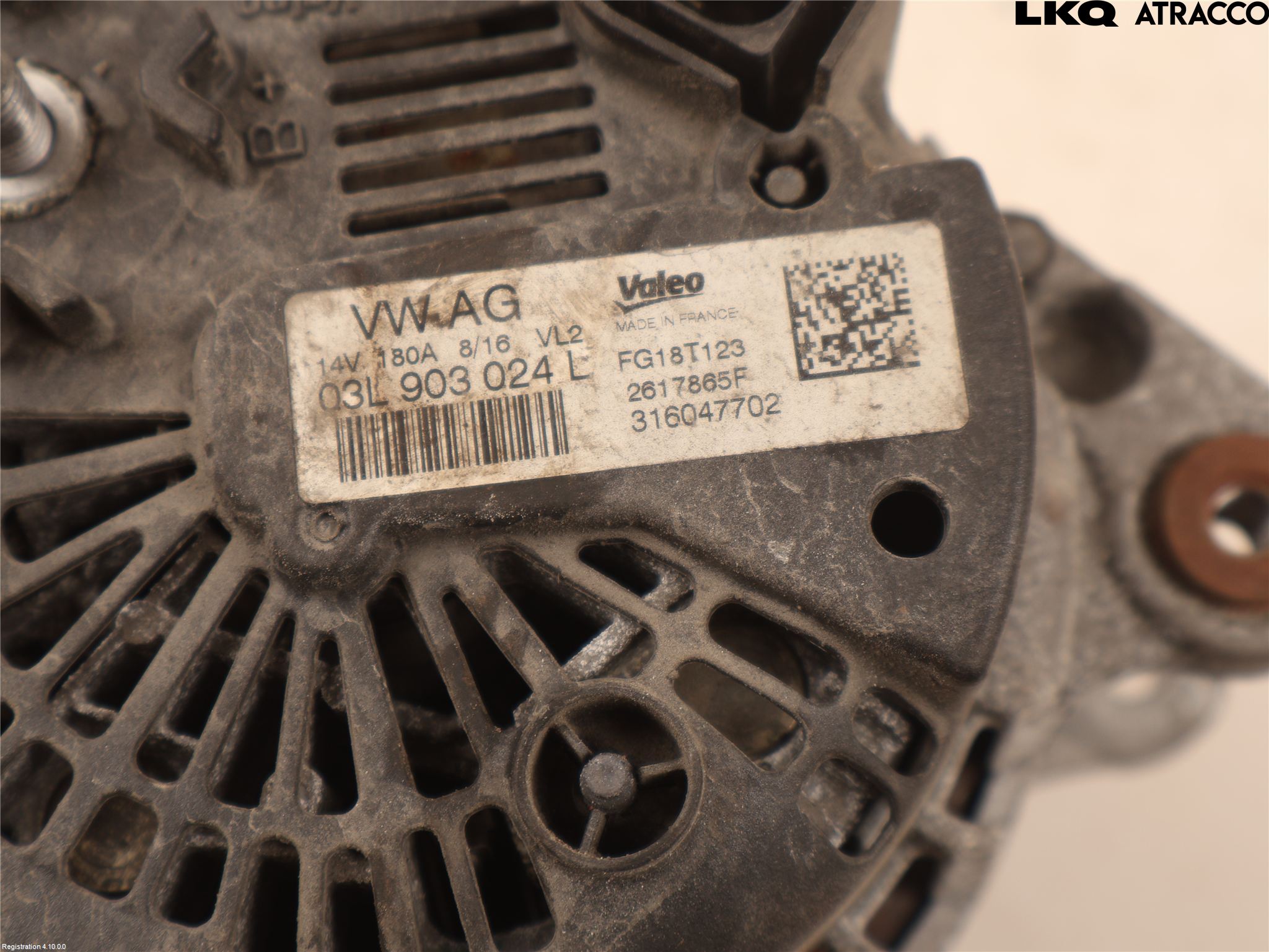 Volkswagen VW PASSAT 15-19 Dynamo