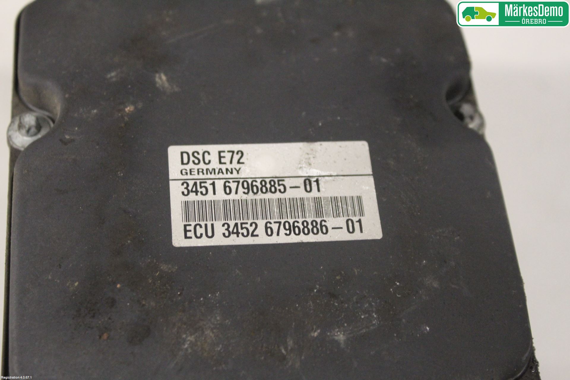 BMW X6 E71/E72   08-14 Abs Hydraulikkaggregat