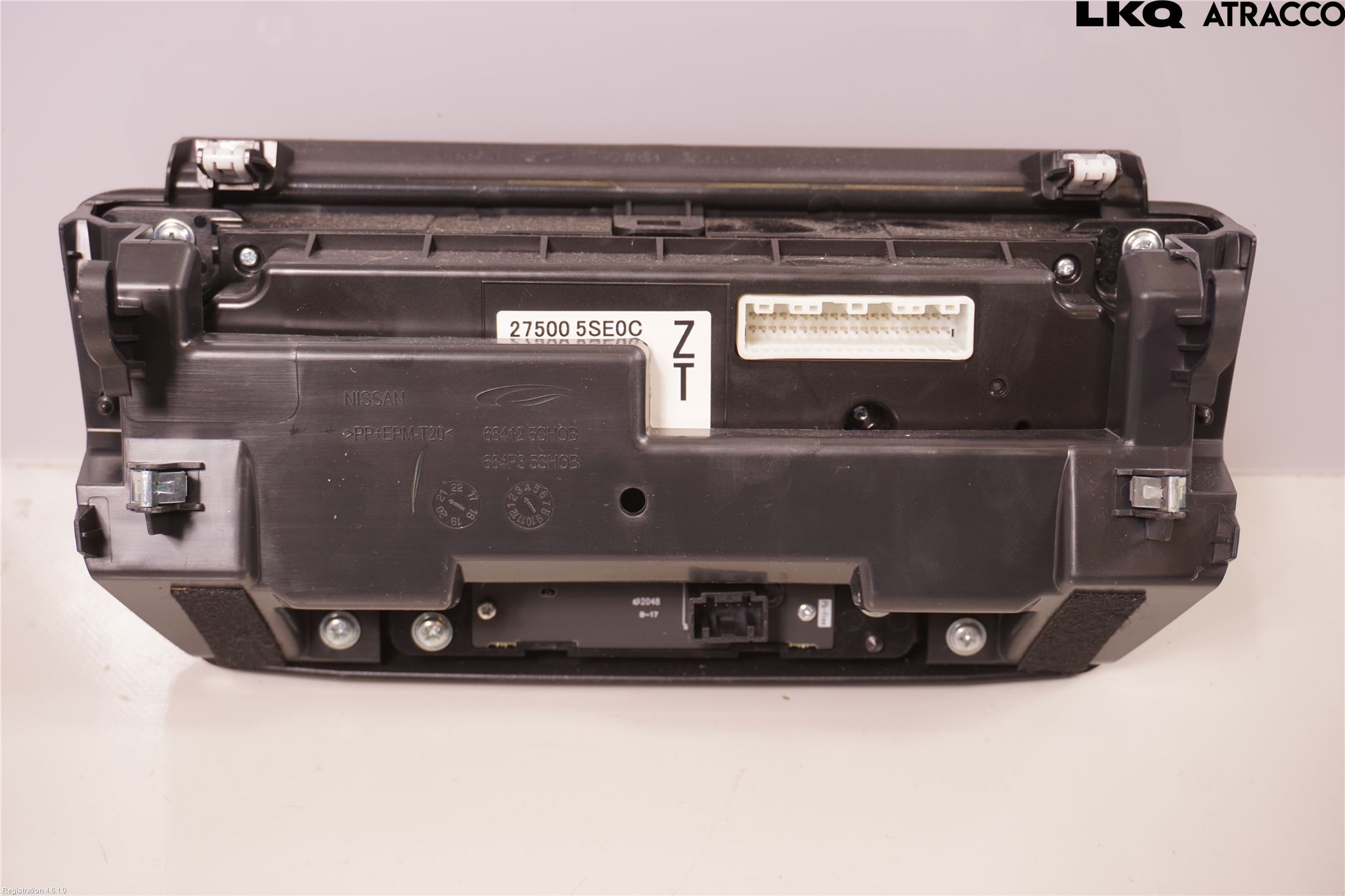 Nissan LEAF 18- Varme Ac Betjening-Display