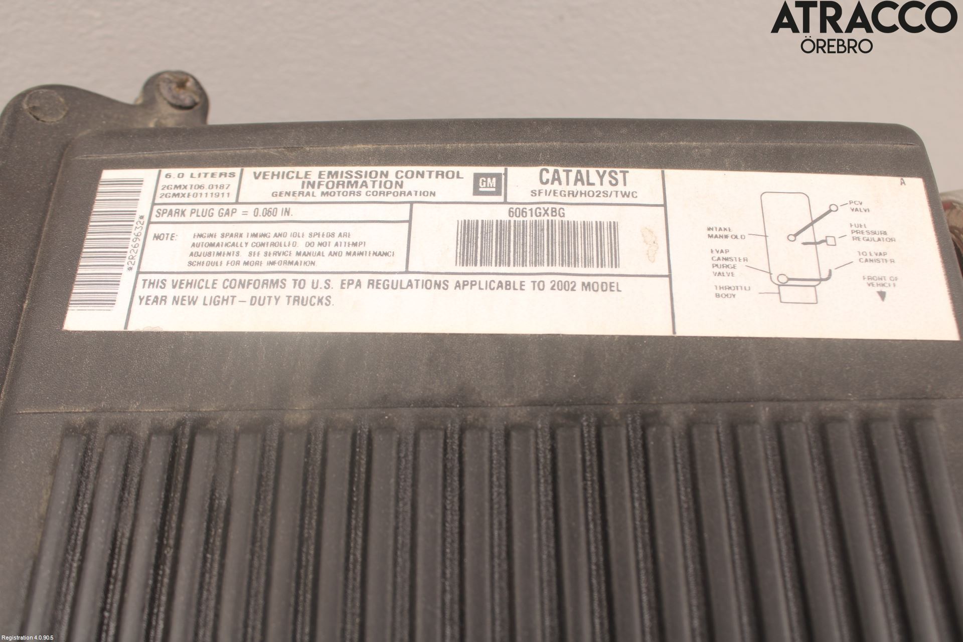 Cadillac ESCALADE Luftfilter Boks