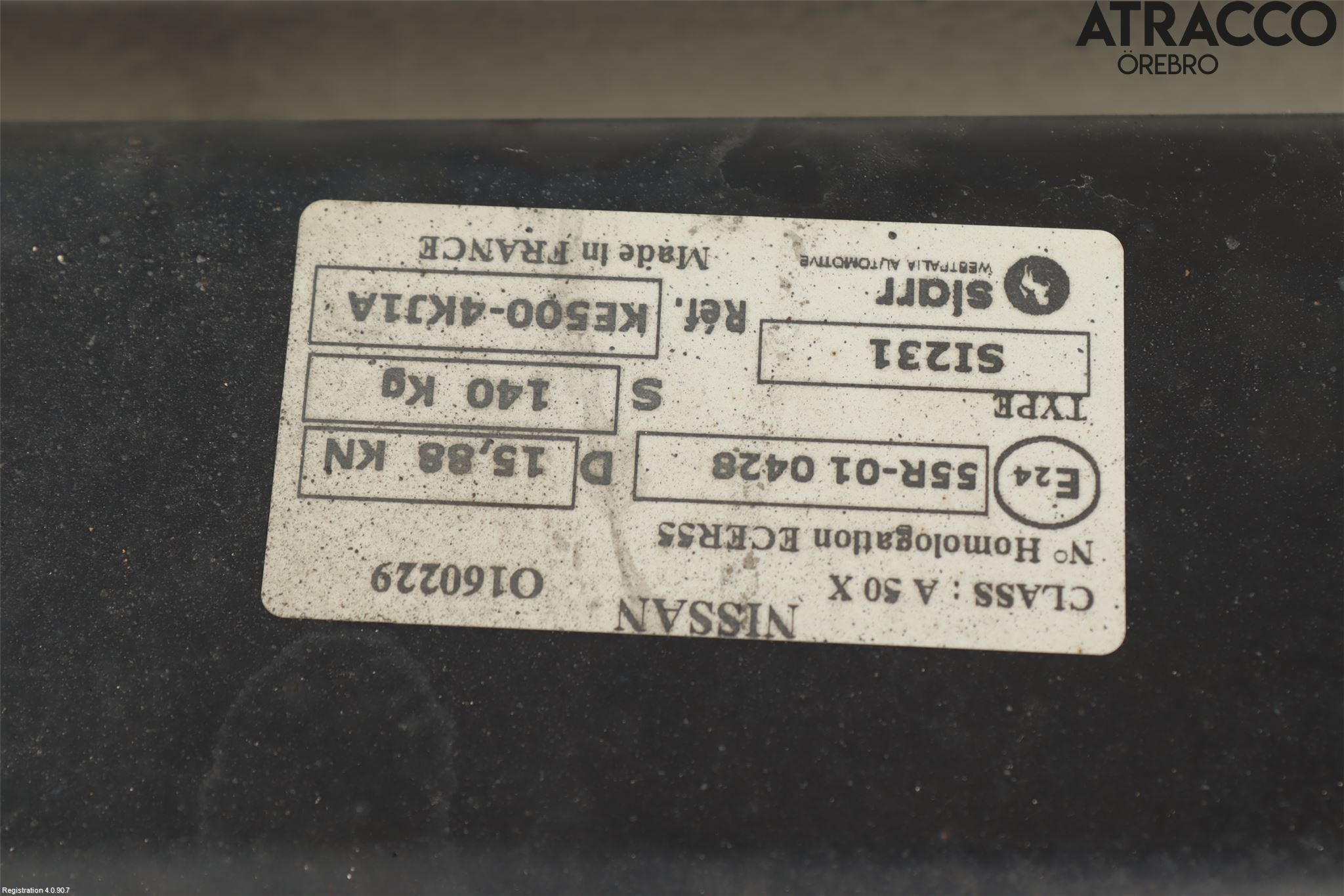 Nissan NAVARA 05-16 Tilhengerfeste