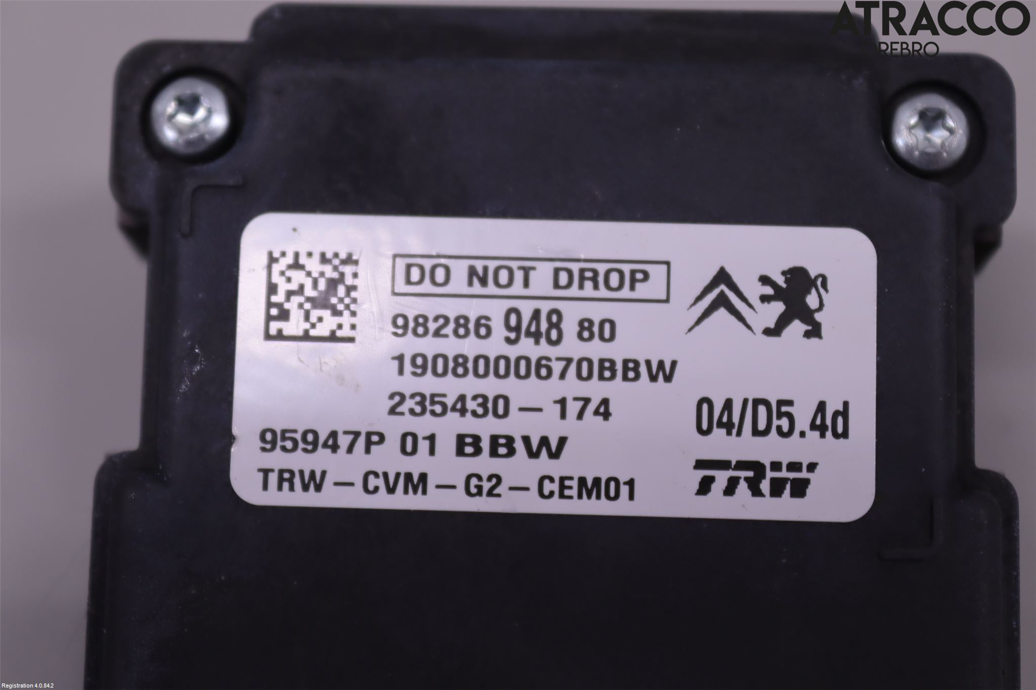 Peugeot 308 14-21 Sensor Kollisjonsbeskyttelse