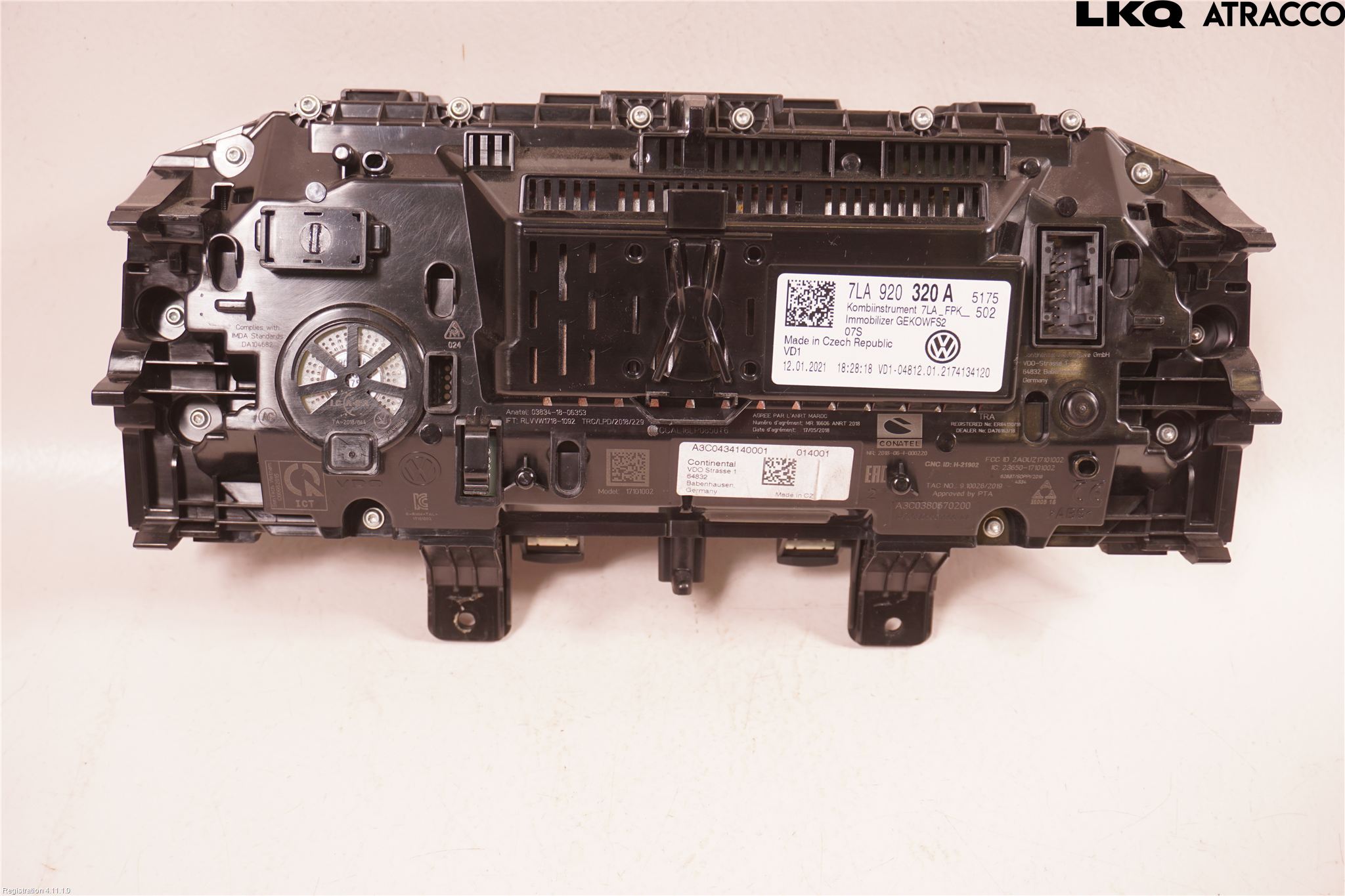 Volkswagen VW TRANSP/CARAVELLE (T6) 16-22 Instr Kombinert