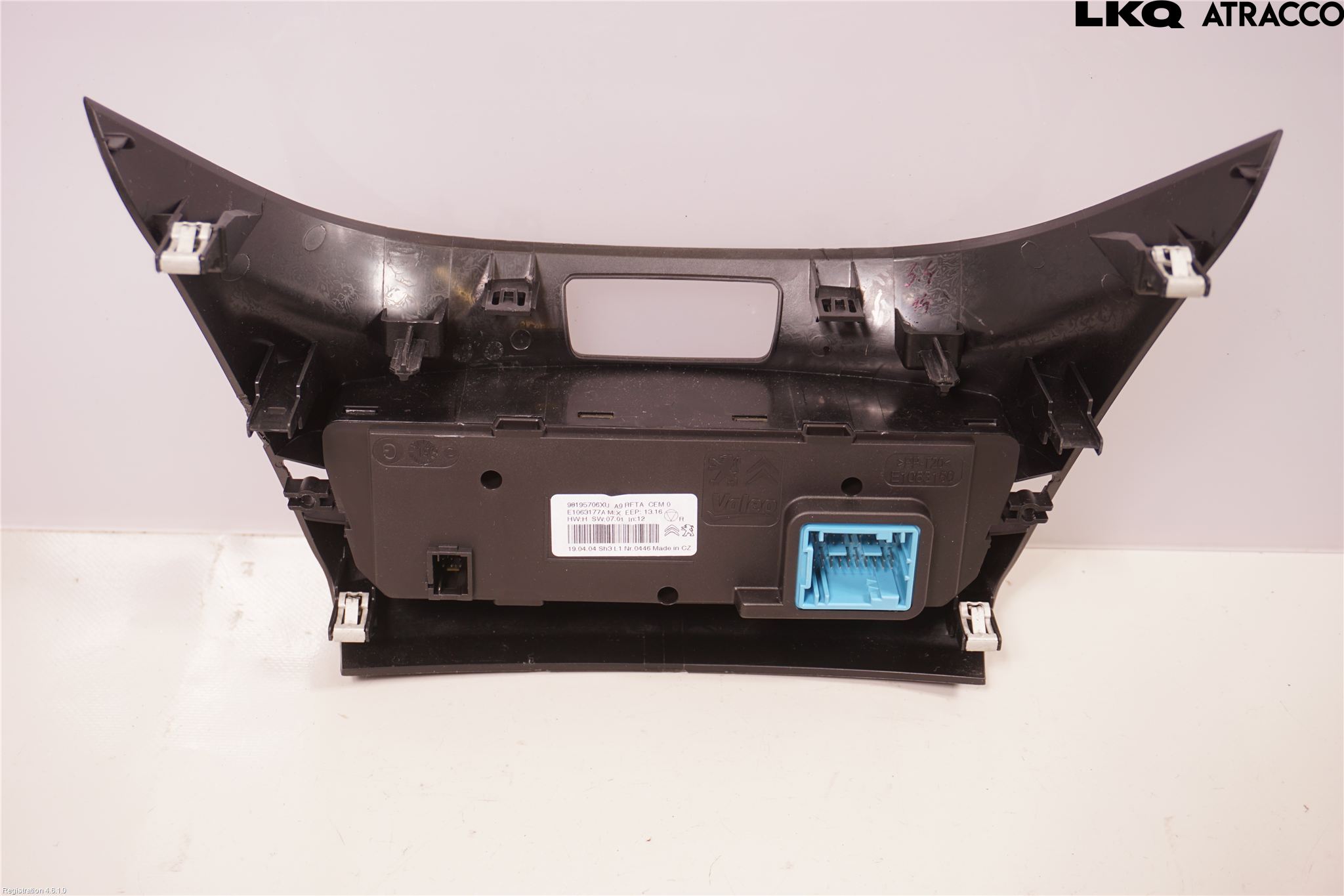 Peugeot 2008 13-20 Varme Ac Betjening-Display