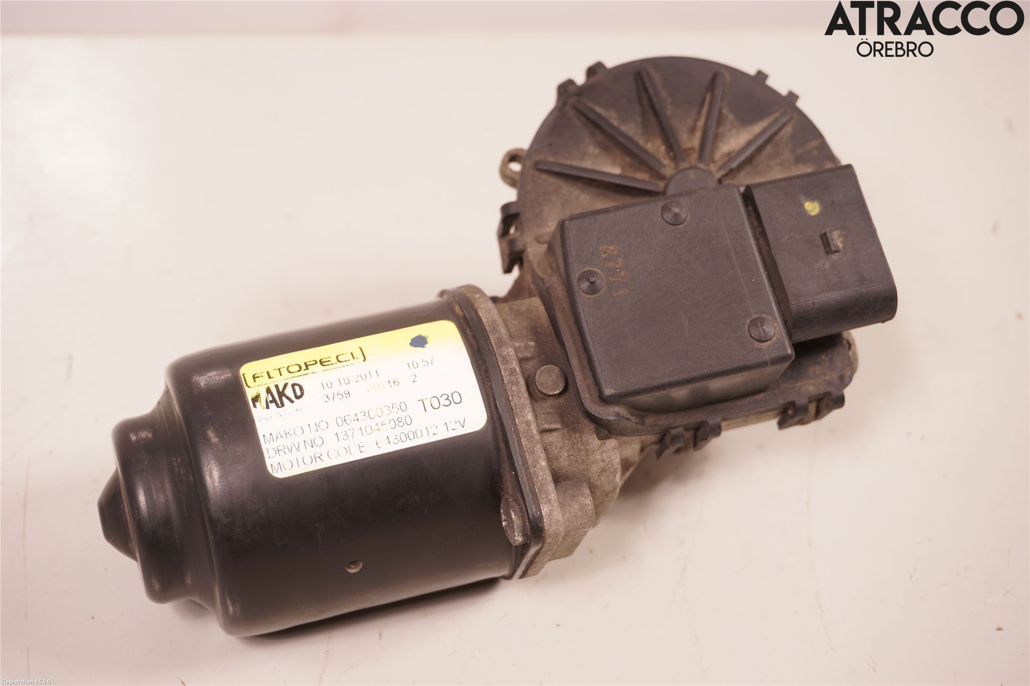 Peugeot BIPPER Viskermotor Frontrute