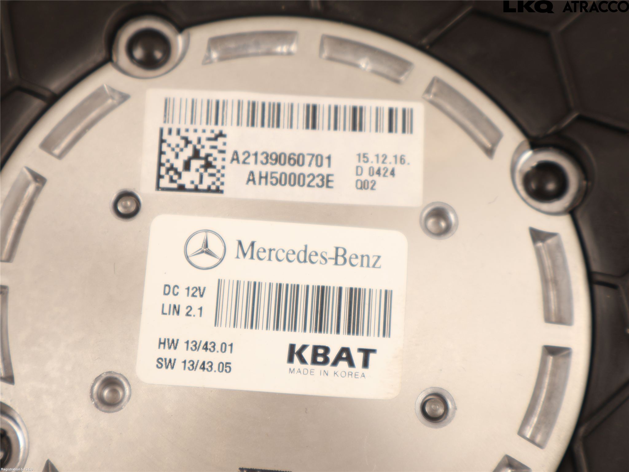Mercedes-Benz MB E-KLASS (W213) 16-23 Varmeapparat Viftemotor