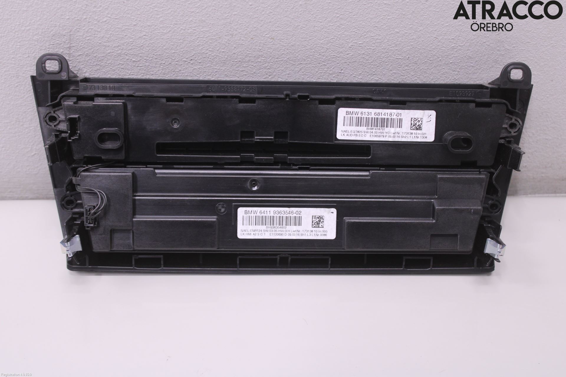 BMW 1 F20/F21 11-19 Varme Ac Betjening-Display