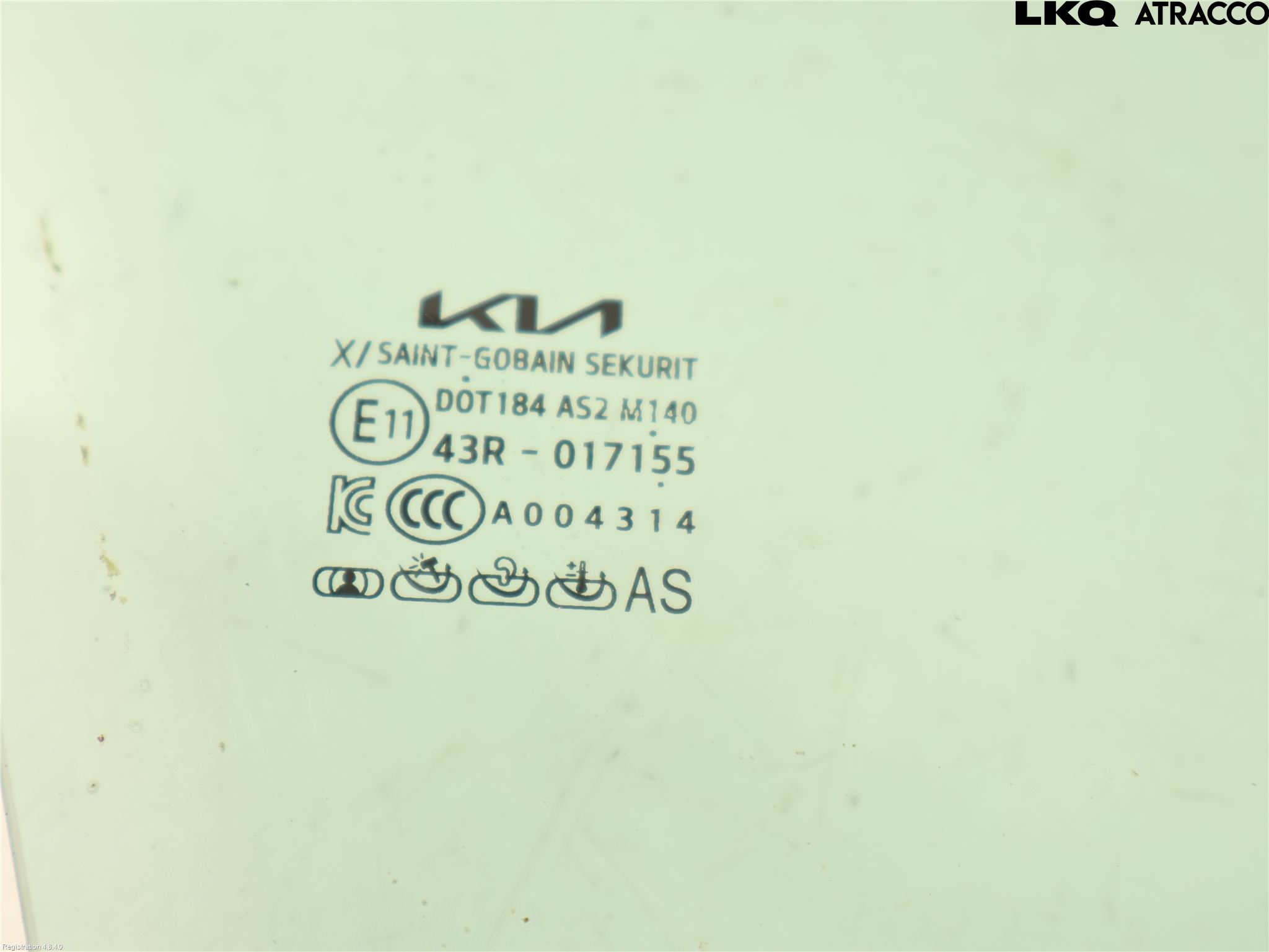 Kia EV6 (CV) 22- Dørrute Foran Høyre 4 Dørs