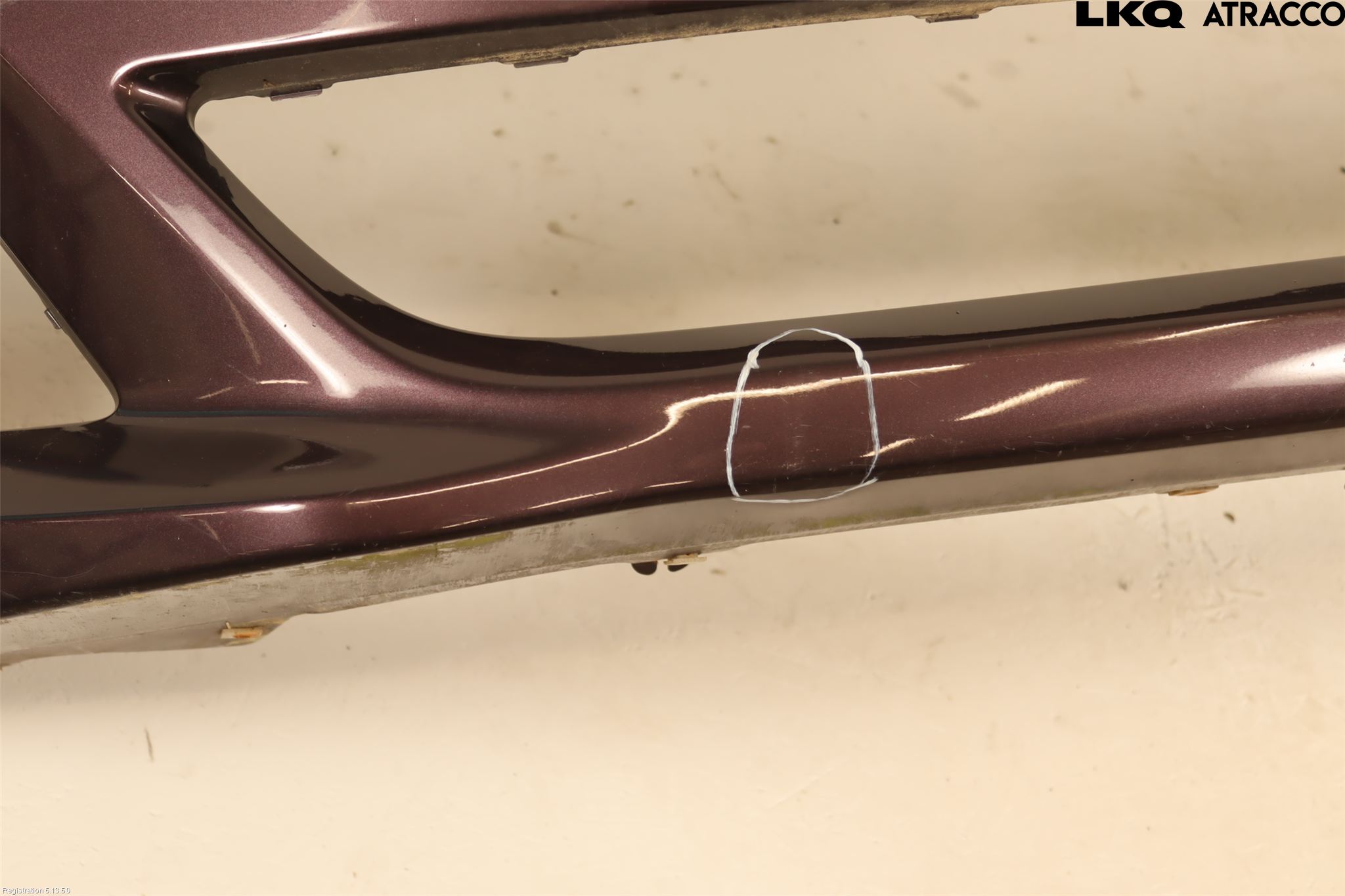 Toyota VERSO-S 11-16 Støtfanger Foran Plastdeksel
