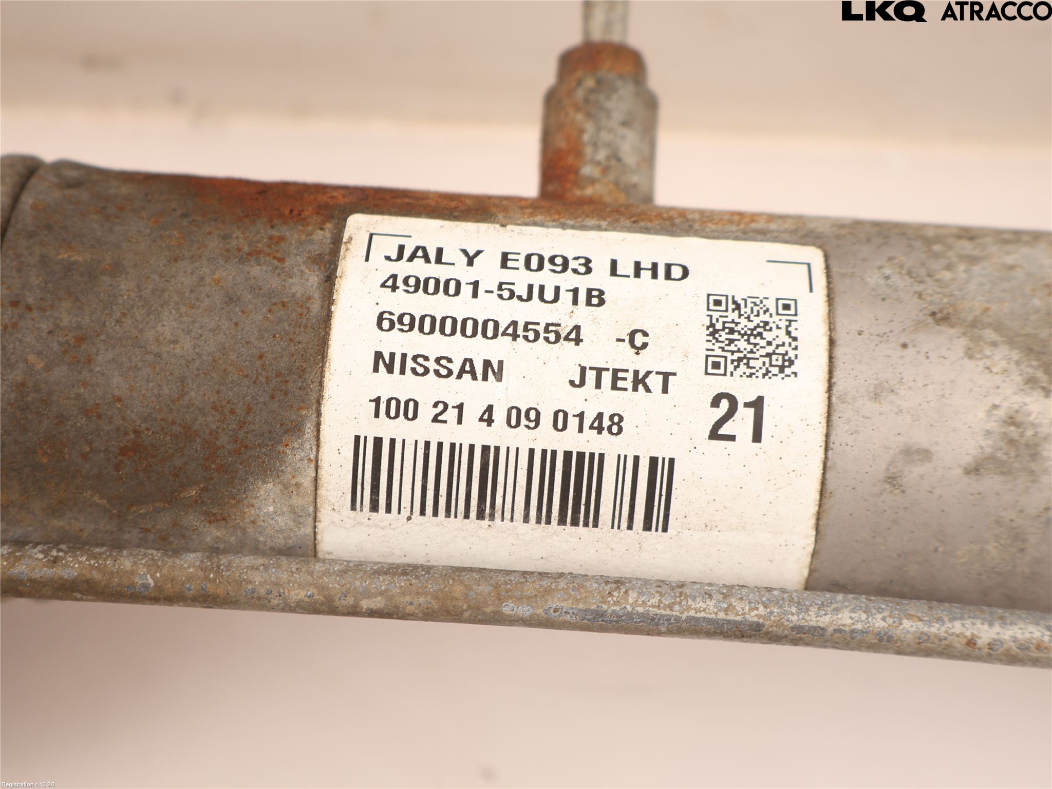 Nissan NAVARA, TREK-1 17-21 Servo Snekke - Tannstang