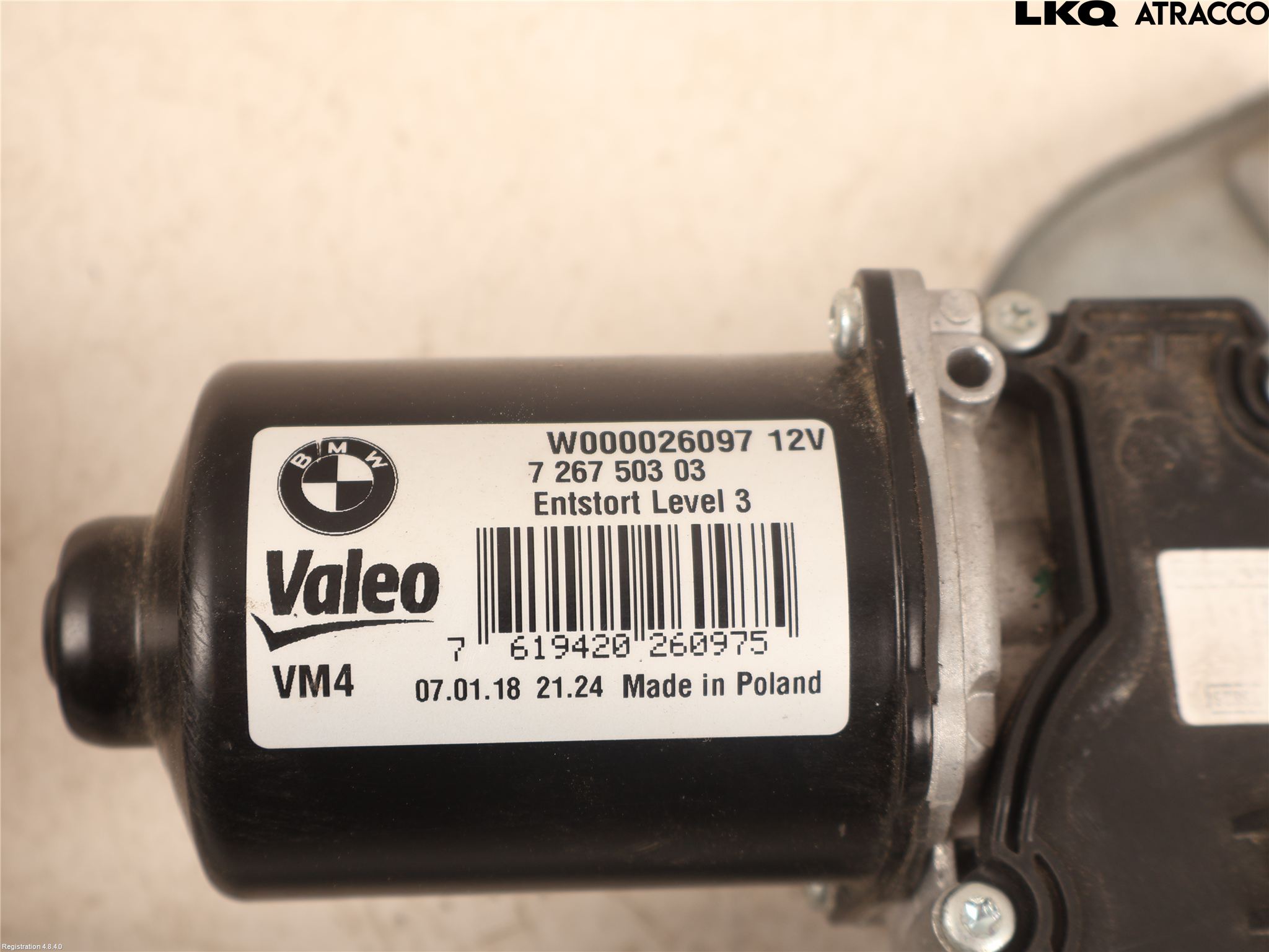 BMW 1 F20/F21 11-19 Viskermotor Frontrute