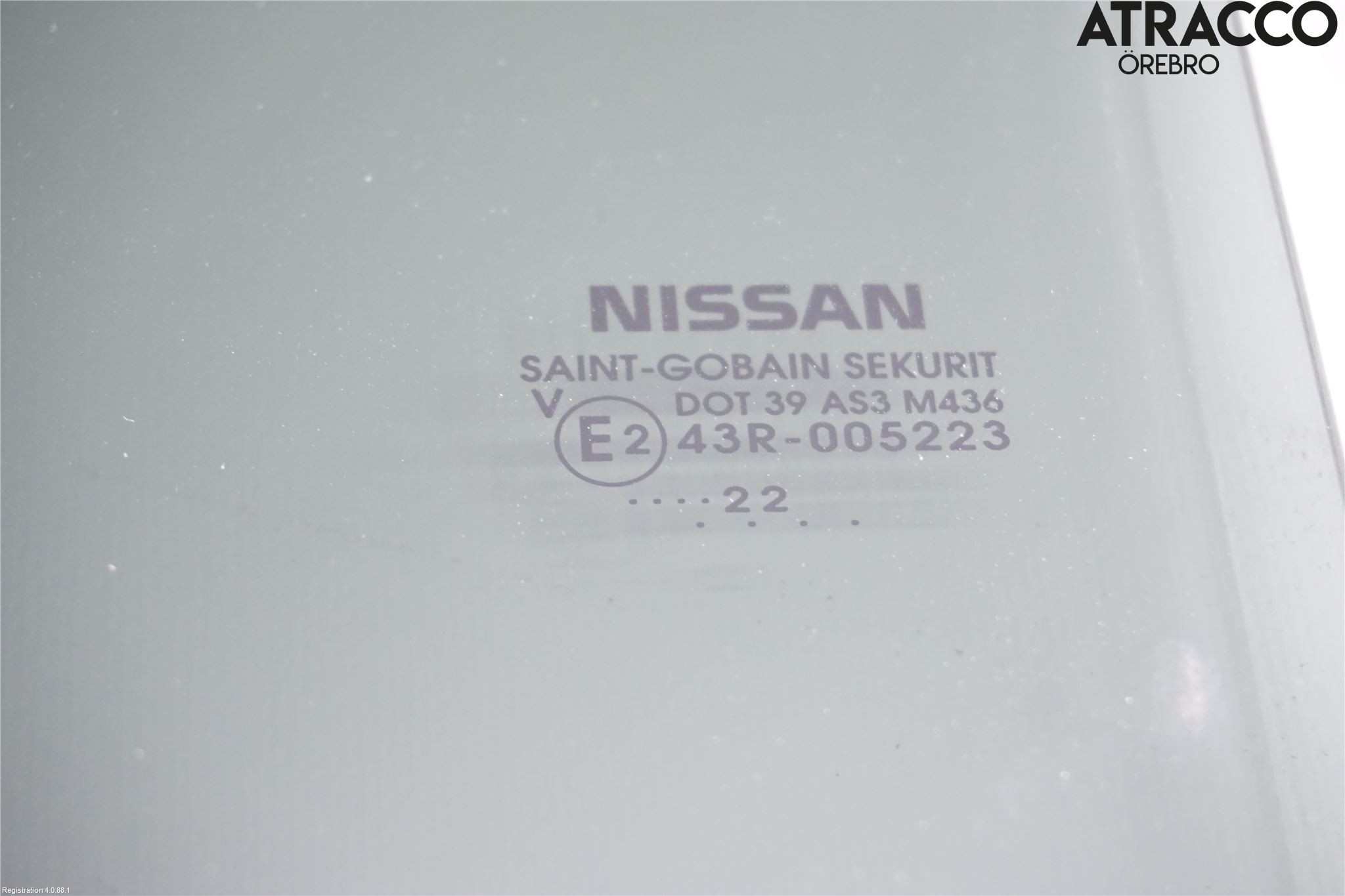 Nissan MICRA 17- Dørrute Bak Venstre 4Dørs