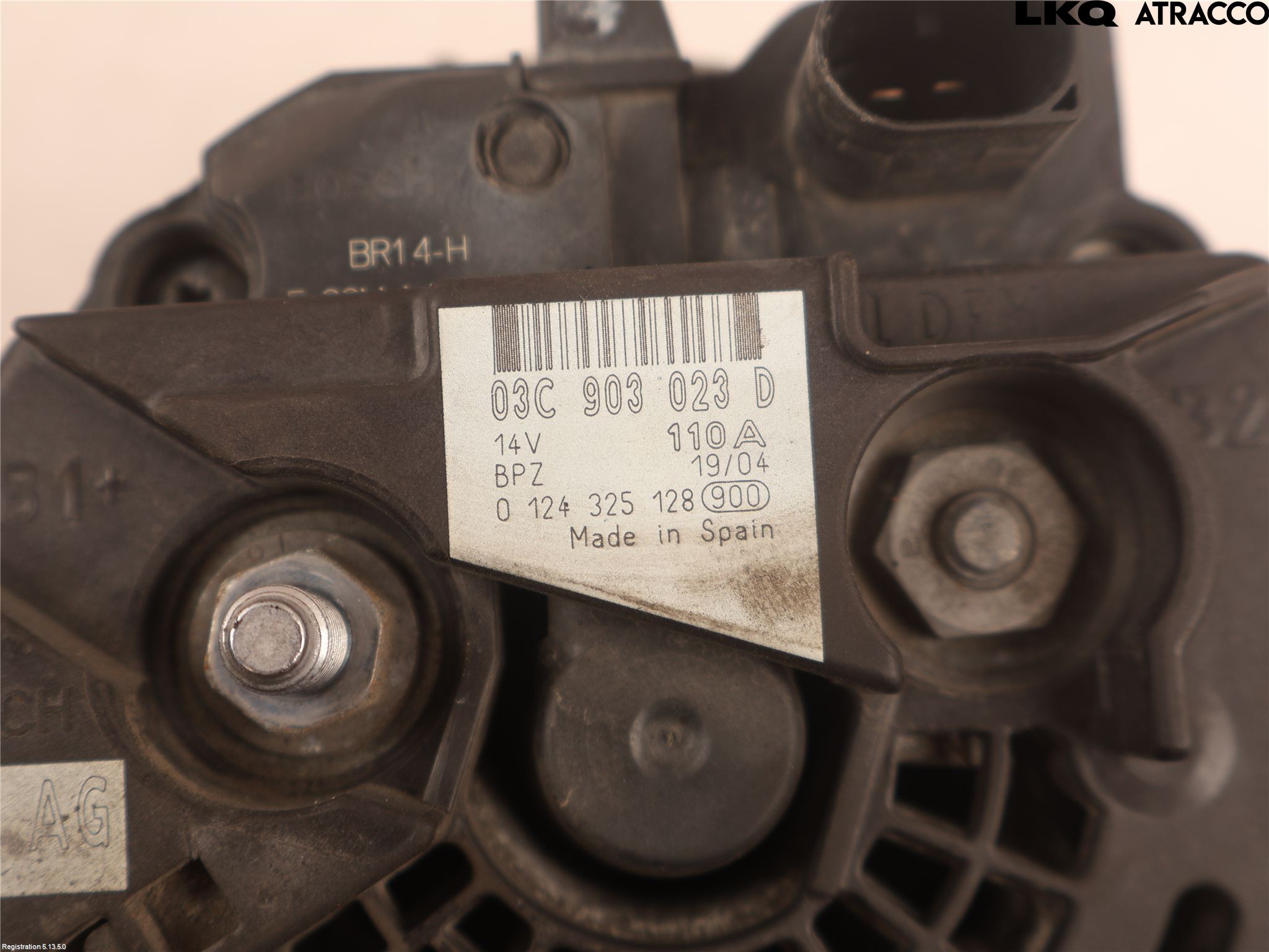 Volkswagen VW GOLF V 04-09 Dynamo