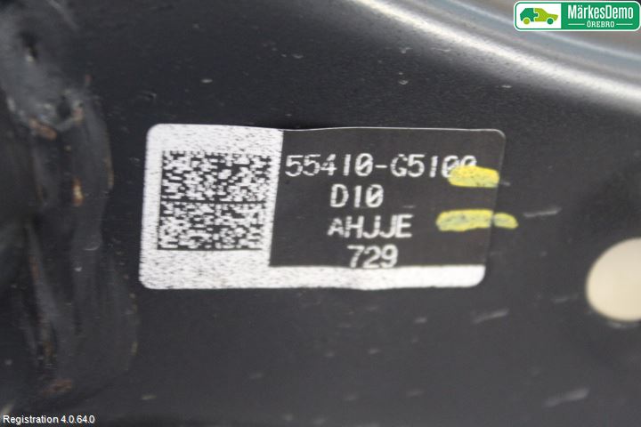 Kia NIRO (DE) 17-22 Bakaksel Feste Travers-Ramme