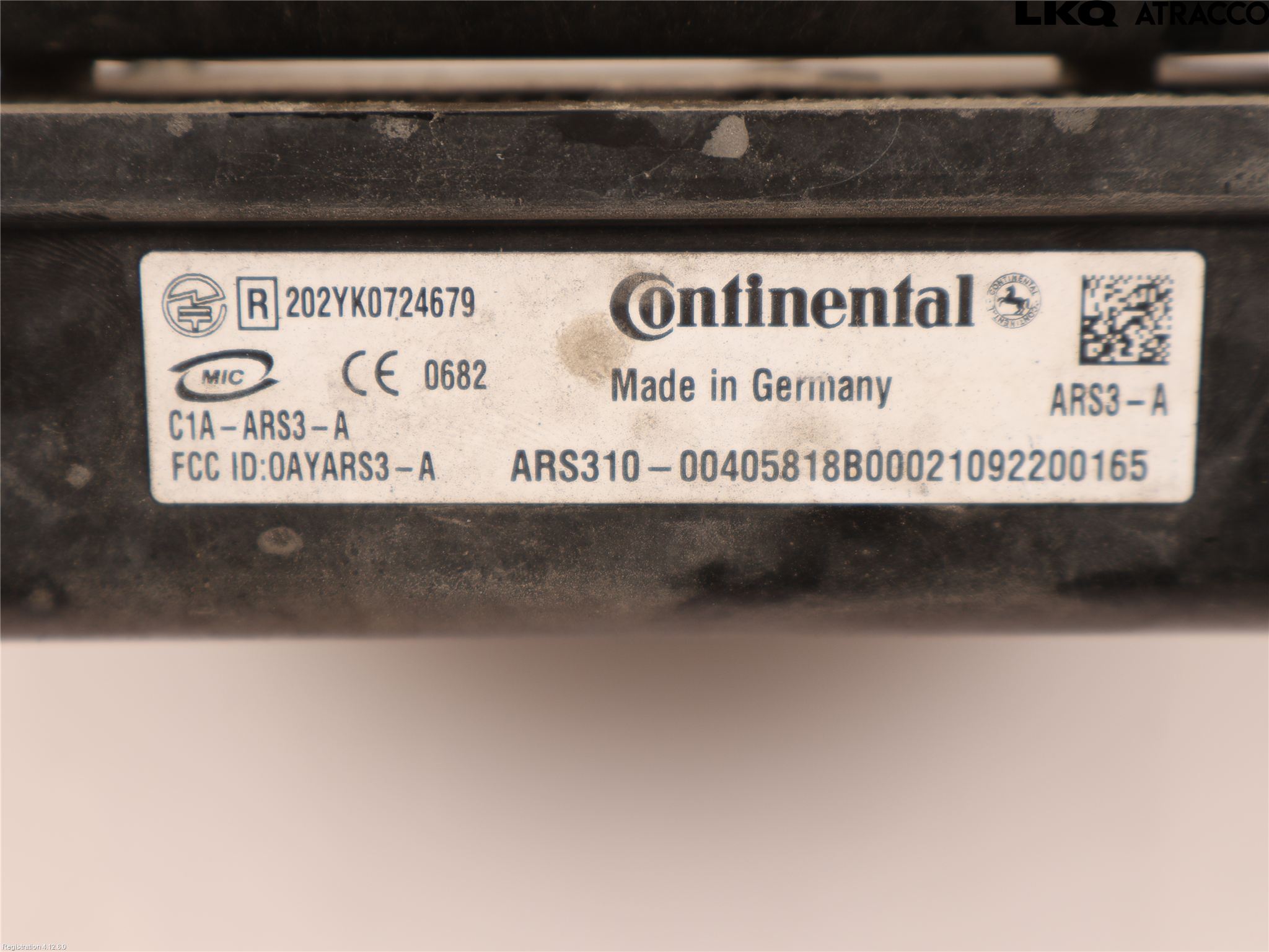 Mercedes-Benz MB E-KLASS (W212) 09-16 Sensor Kollisjonsbeskyttelse