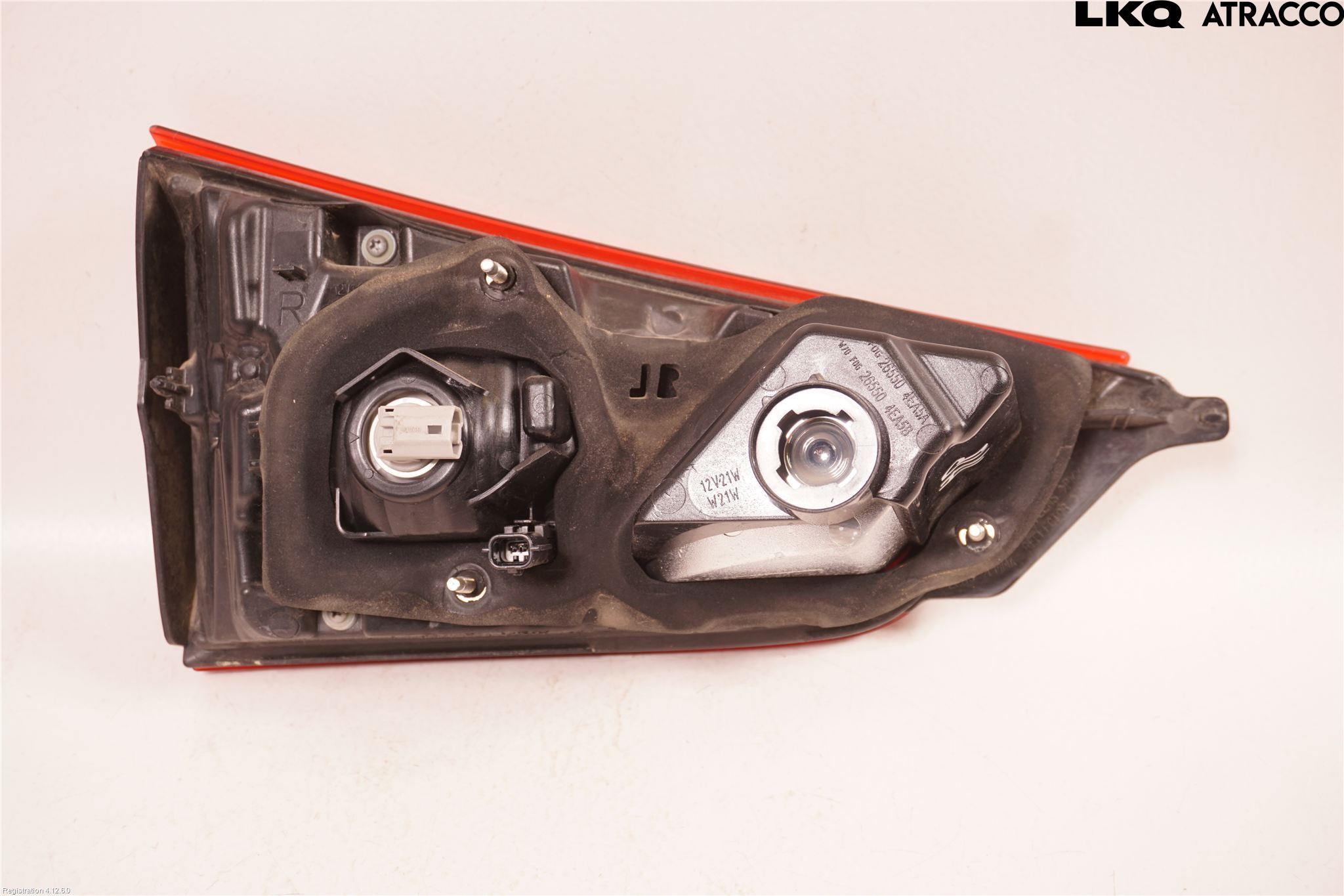 Nissan QASHQAI 14-17 Baklykt Høyre  På Luke(Indre)
