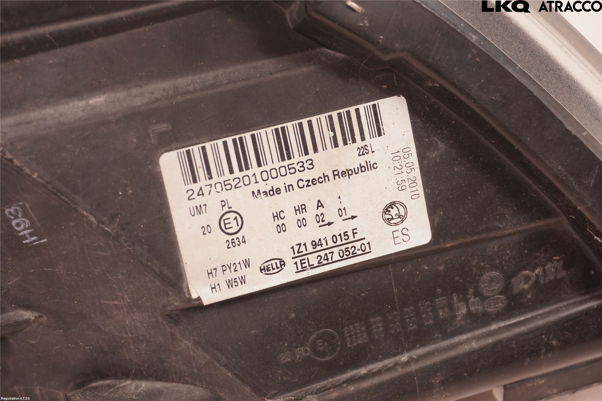 Skoda OCTAVIA (1Z) 05-13 Frontlykt Venstre