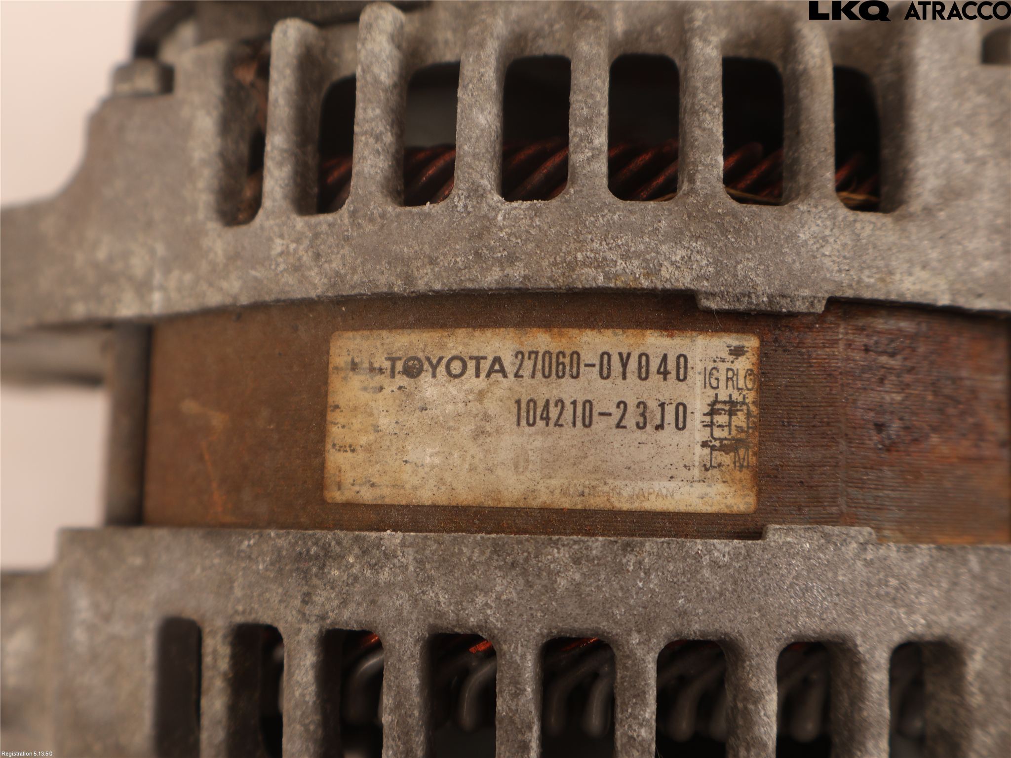 Toyota YARIS XP90 06-11 Dynamo