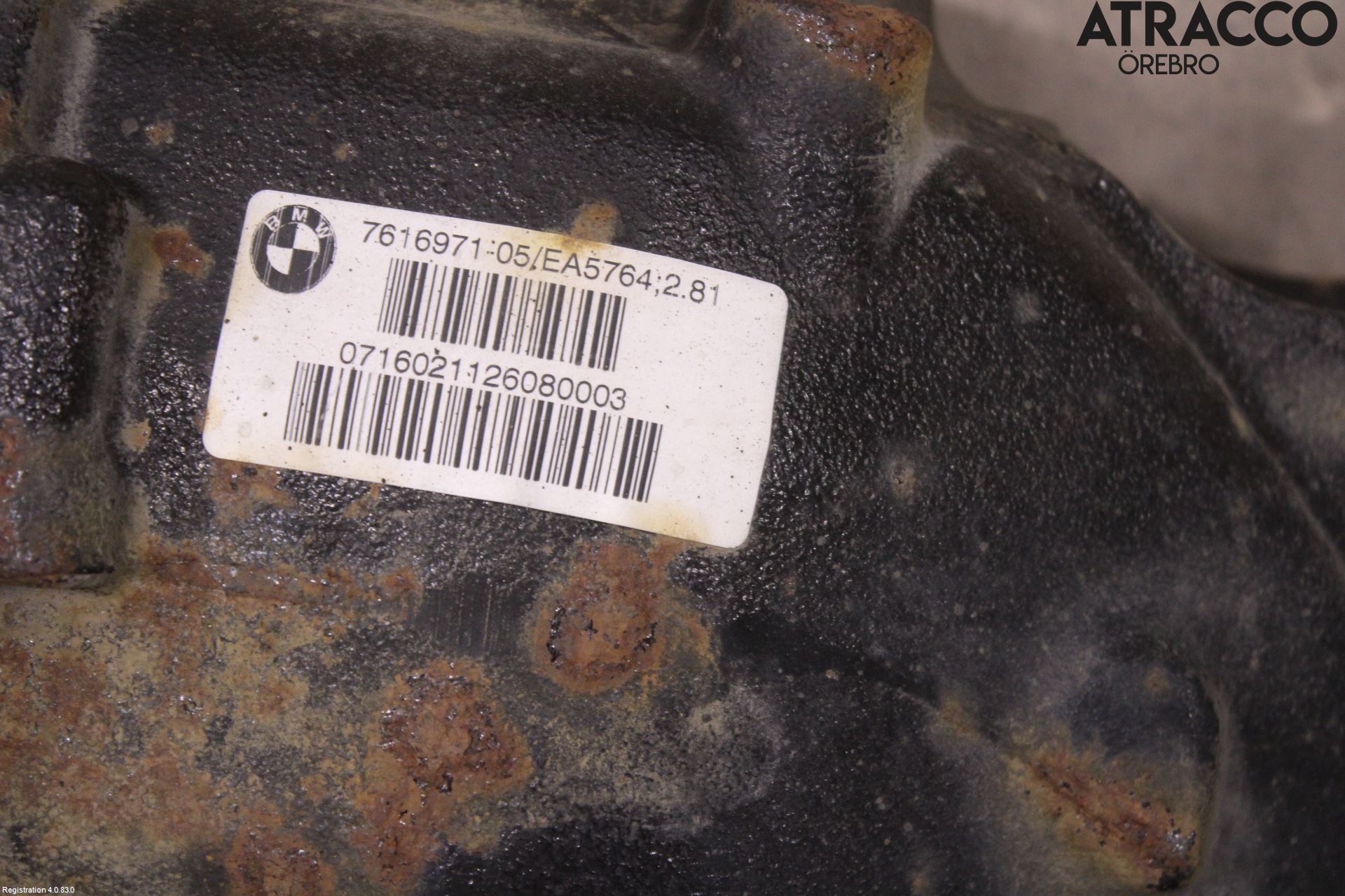 BMW 1 F20/F21 11-19 Bakaksel Kardang Bak -Diff
