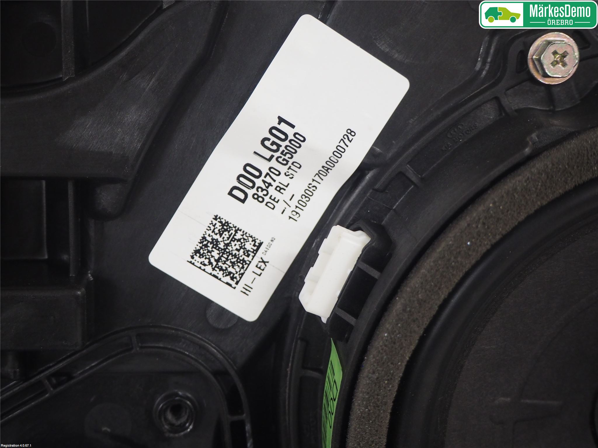 Kia NIRO (DE) 17-22 Vindusheis